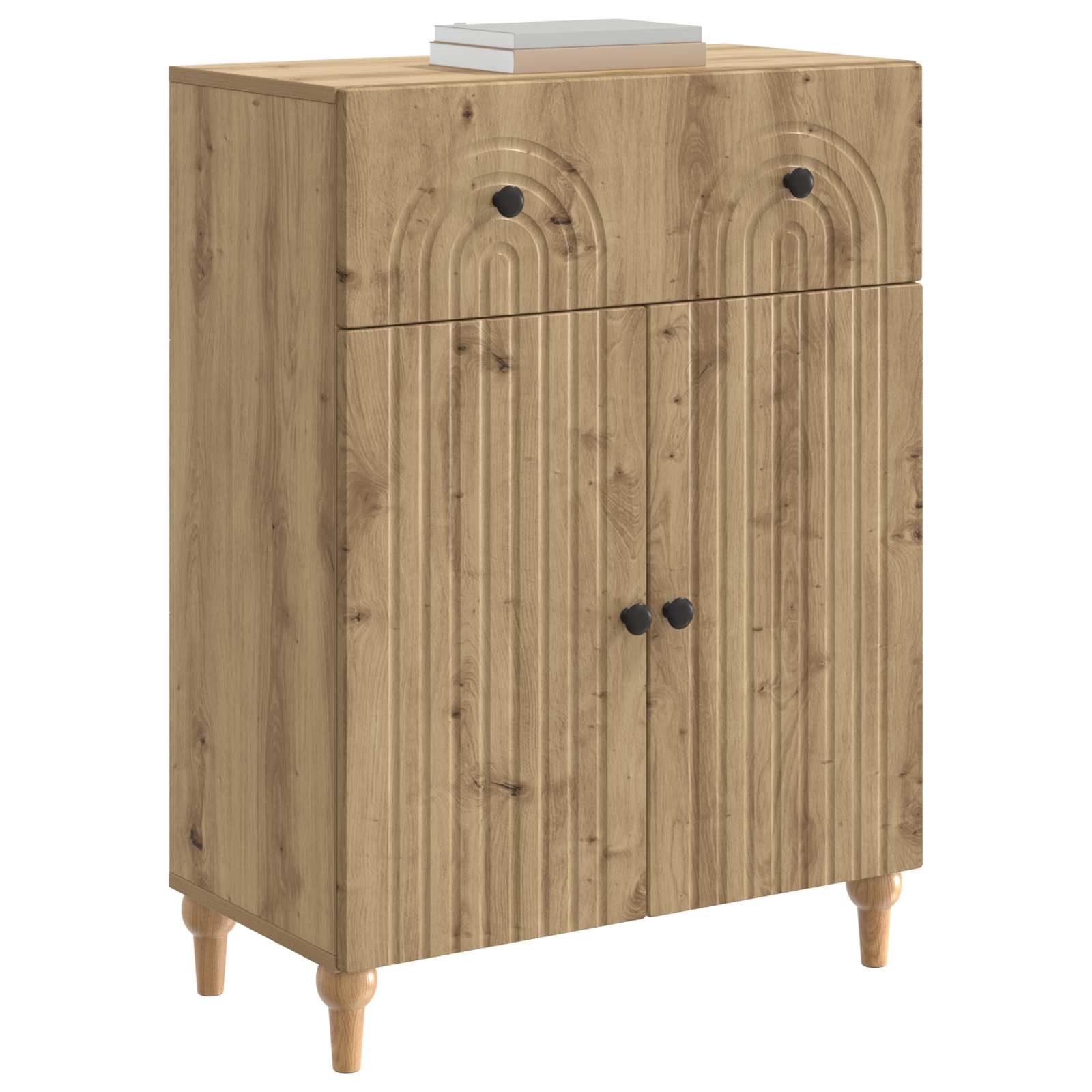 Buffet Chêne artisanal 66 x 34,5 x 90 cm Bois d'ingénierie - XIOS