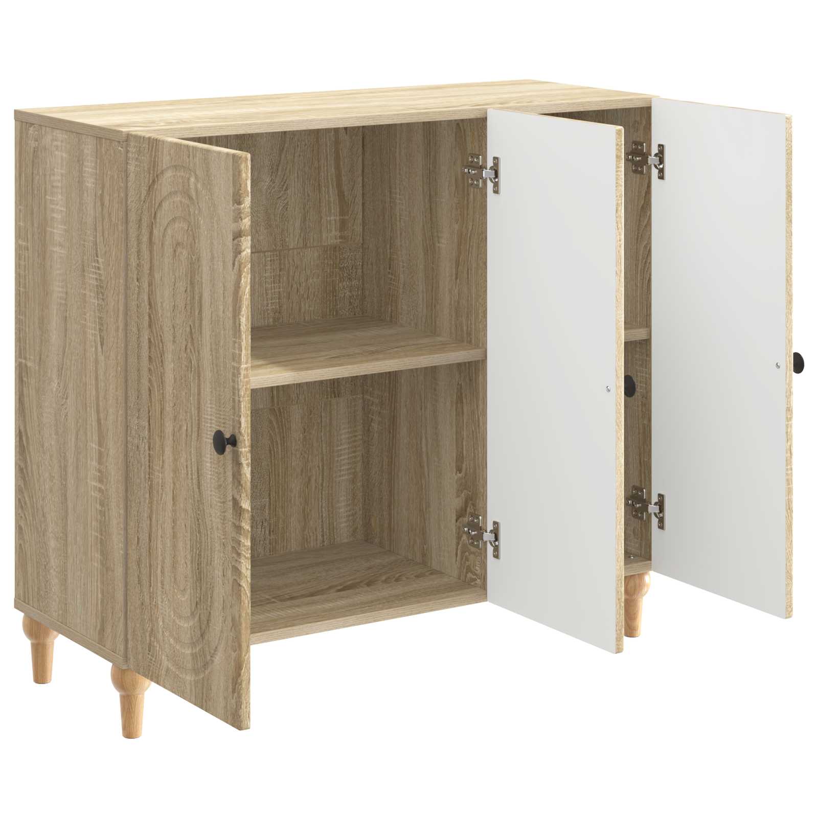 Buffet Chêne Sonoma 89 x 34,5 x 80 cm Bois d'ingénierie - XIOS