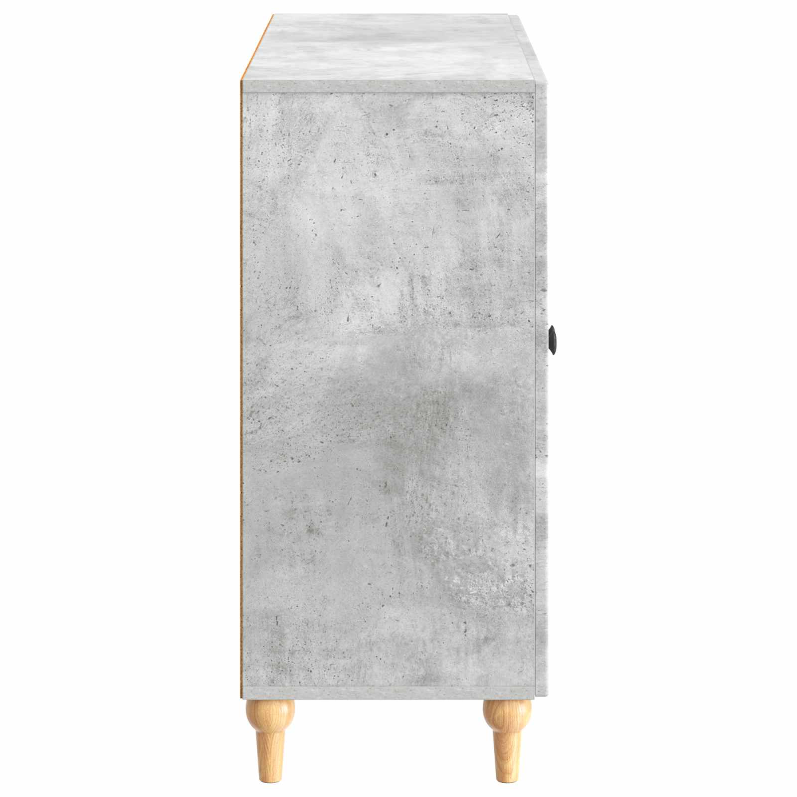 Buffet Gris béton 89 x 34,5 x 80 cm Bois d'ingénierie - XIOS