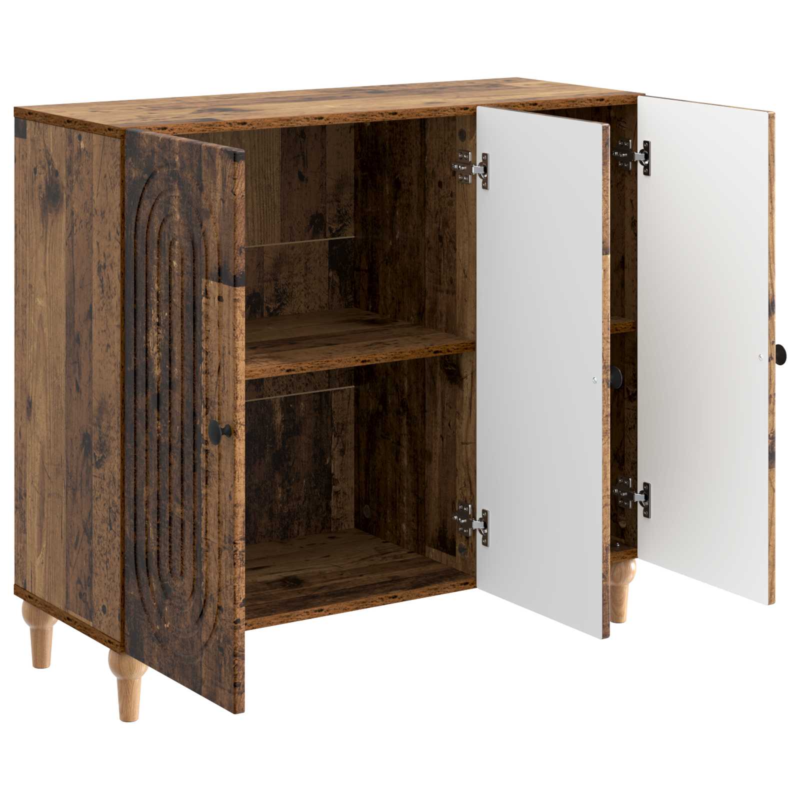 Buffet Bois ancien 89 x 34,5 x 80 cm Bois d'ingénierie - XIOS