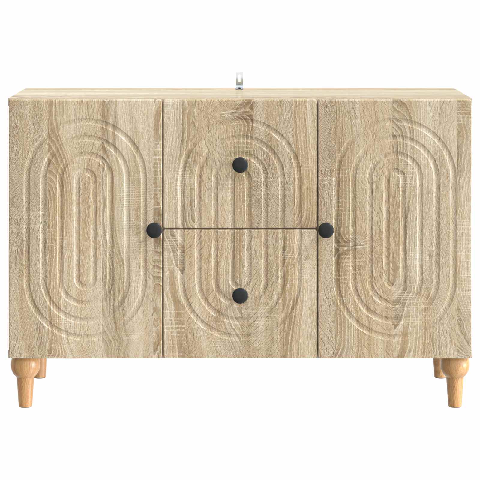 Meuble TV Chêne Sonoma 89 x 34,5 x 60 cm Bois d'ingénierie - XIOS