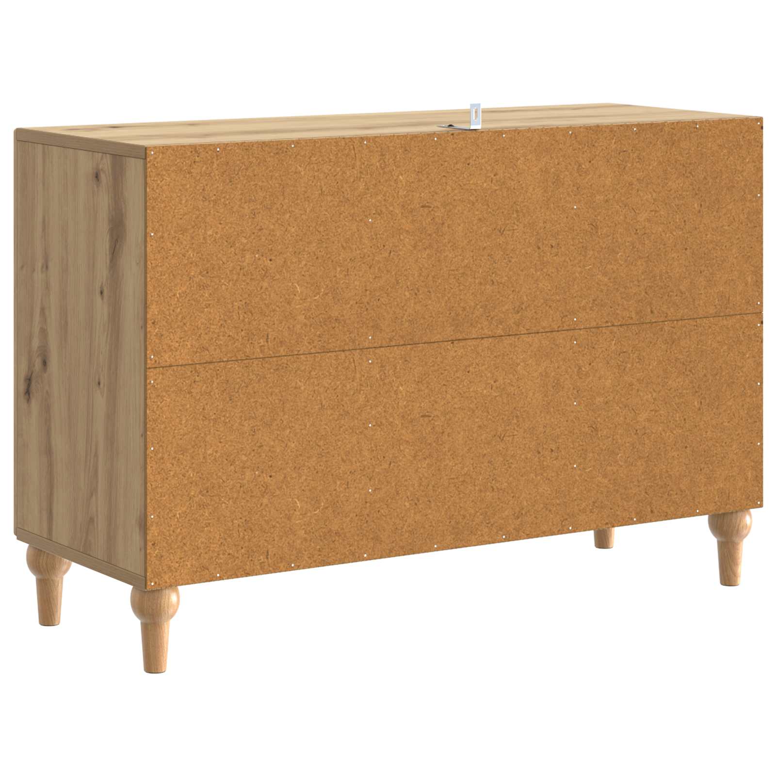 Meuble TV Chêne artisanal 89 x 34,5 x 60 cm Bois d'ingénierie - XIOS