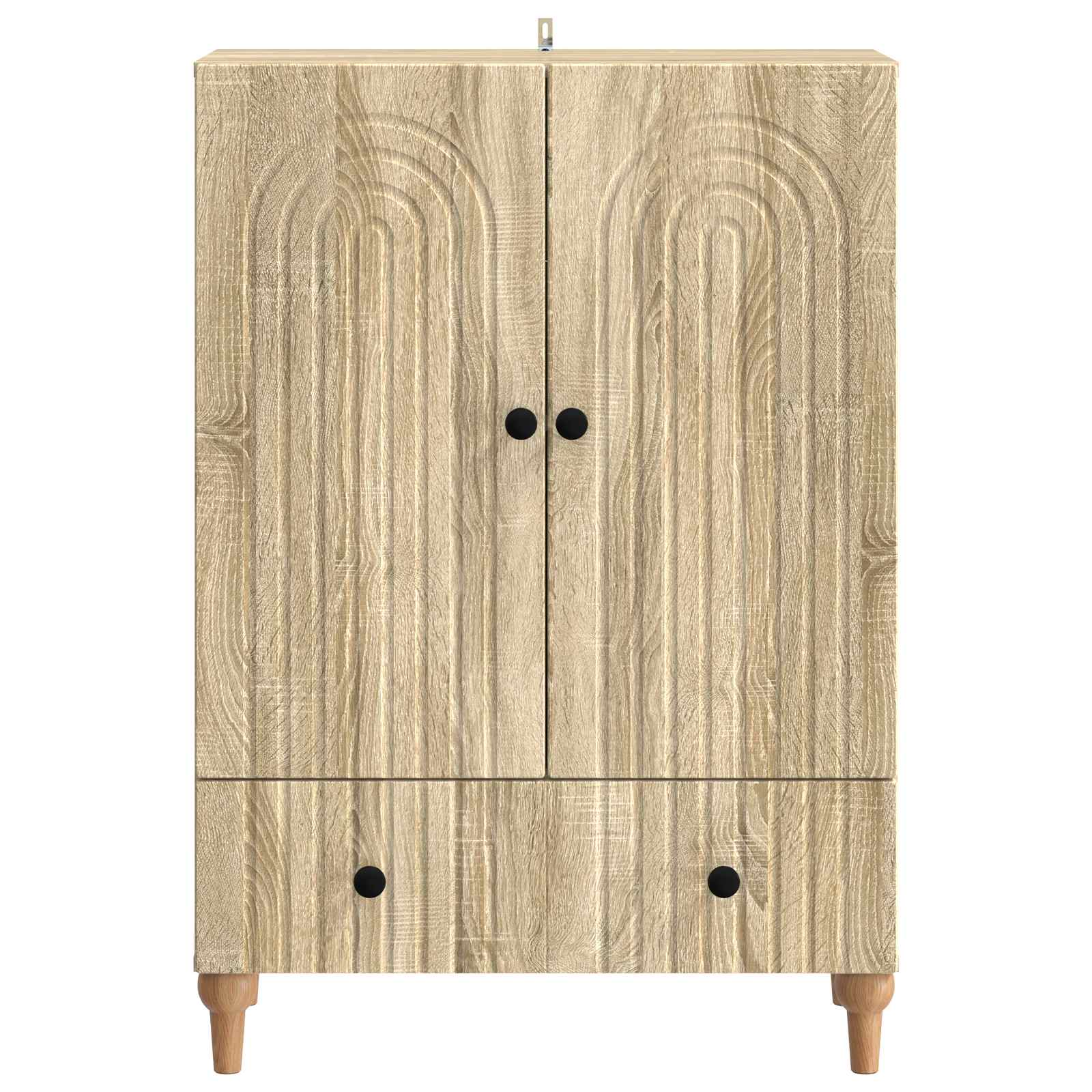 Buffet Chêne Sonoma 66 x 34,5 x 95 cm Bois d'ingénierie - XIOS