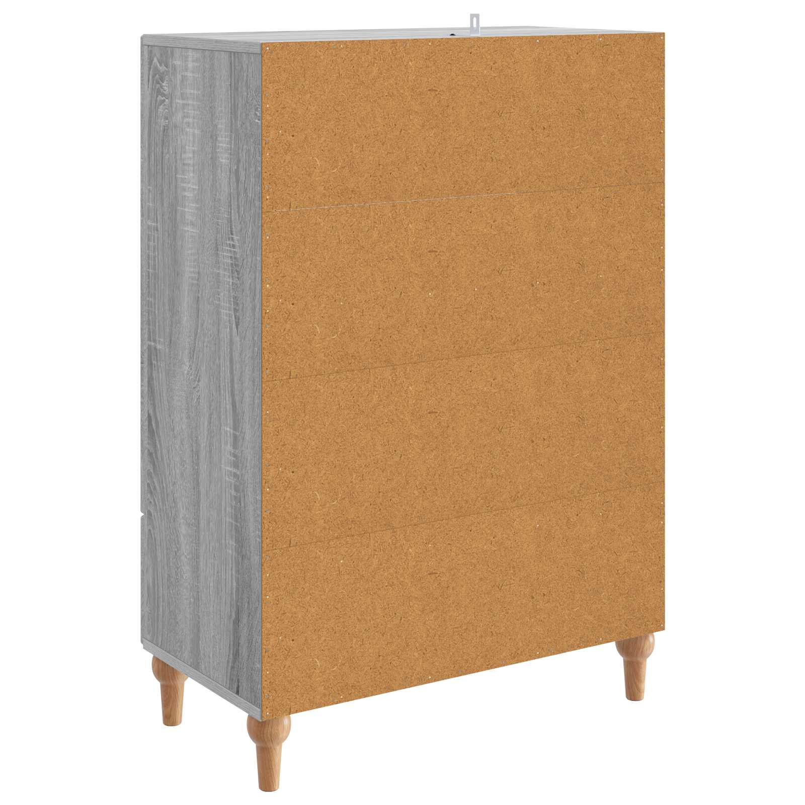 Buffet Sonoma gris 66 x 34,5 x 95 cm Bois d'ingénierie - XIOS