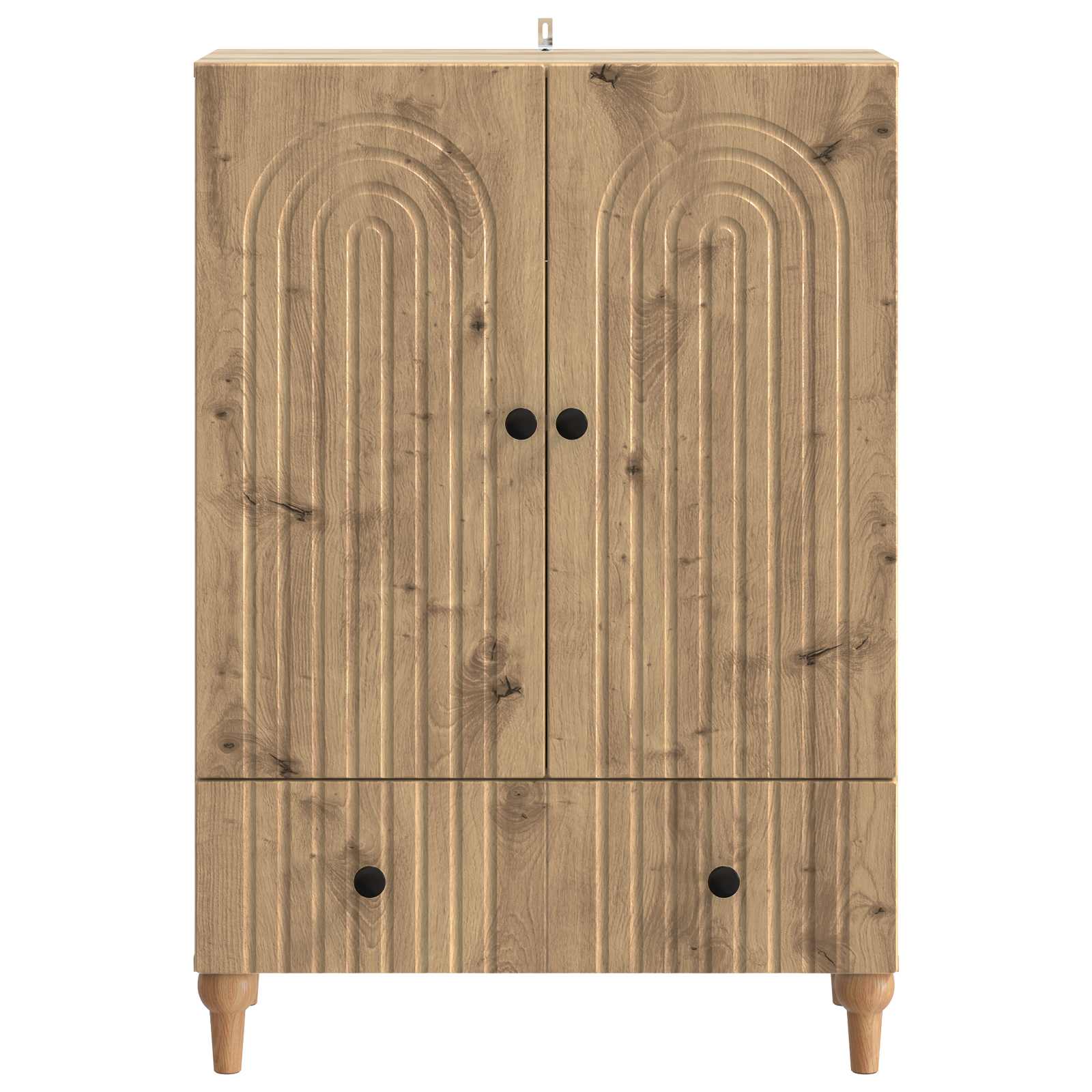 Buffet Chêne artisanal 66 x 34,5 x 95 cm Bois d'ingénierie - XIOS