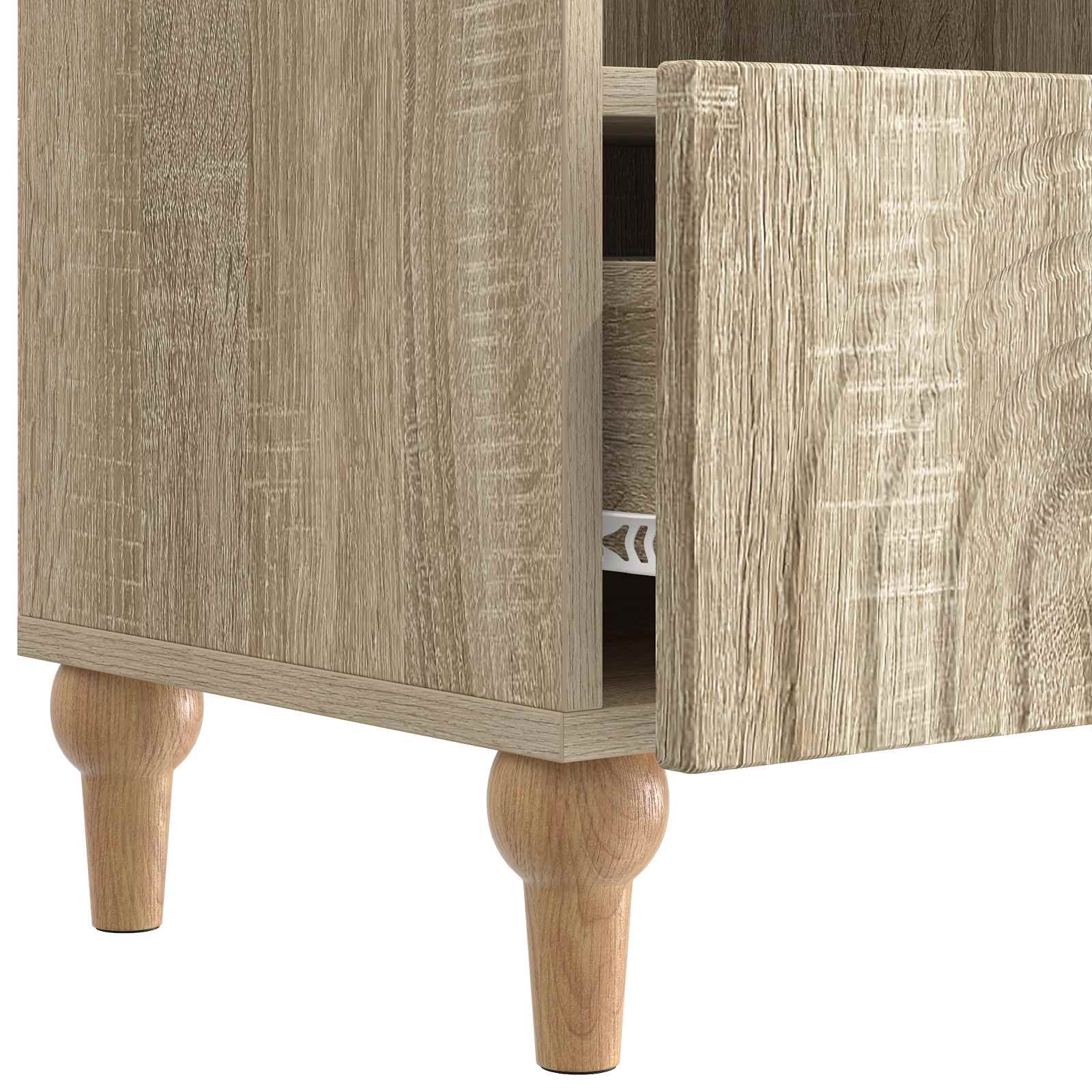 Meuble TV Chêne Sonoma 102 x 34,5 x 50 cm Bois d’ingénierie - XIOS