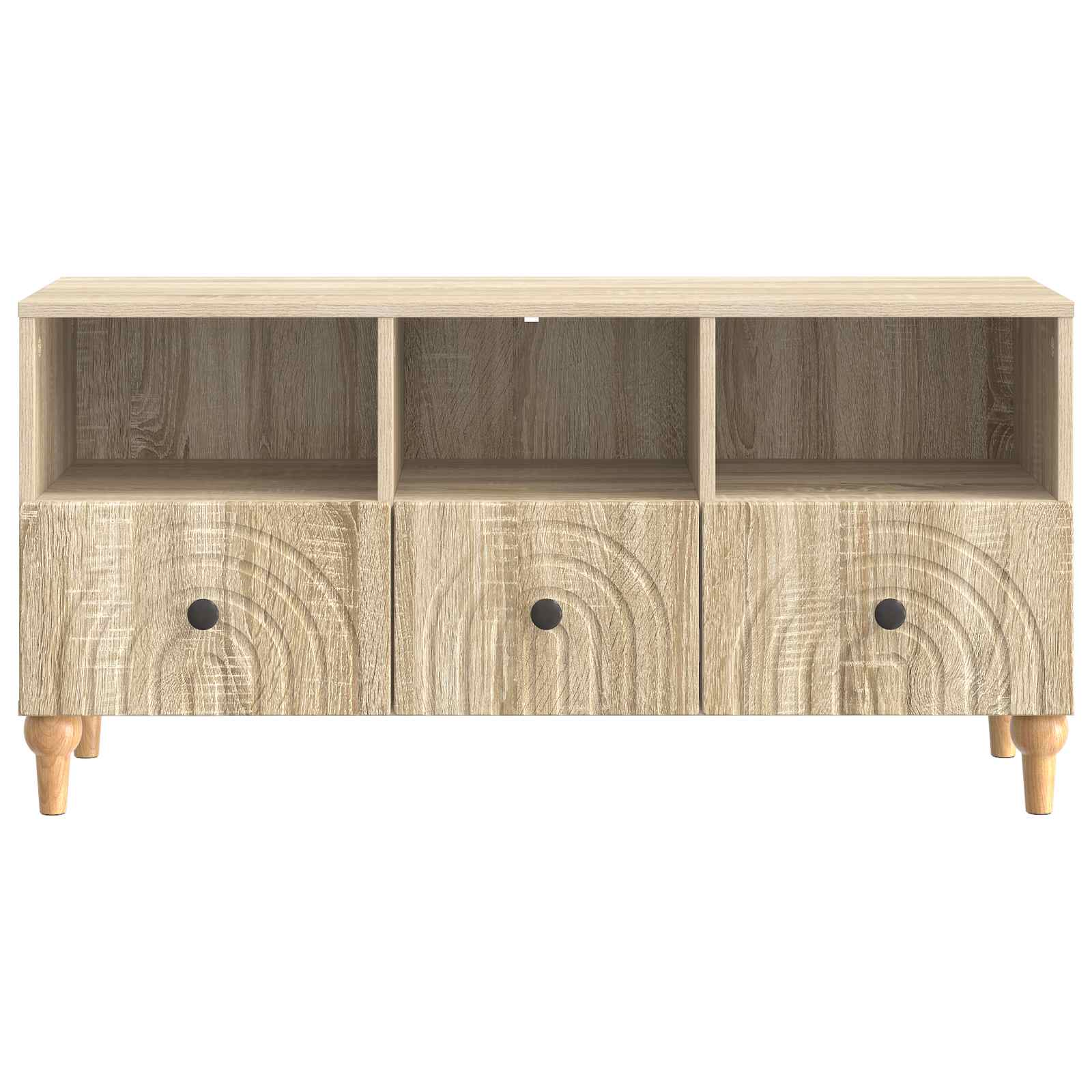 Meuble TV Chêne Sonoma 102 x 34,5 x 50 cm Bois d’ingénierie - XIOS