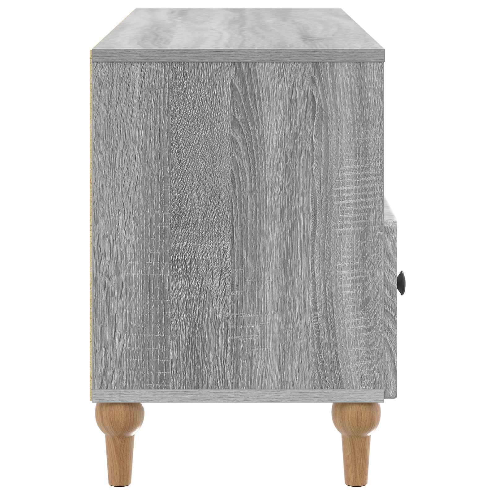 Meuble TV Gris Sonoma 102 x 34,5 x 50 cm Bois d’ingénierie - XIOS