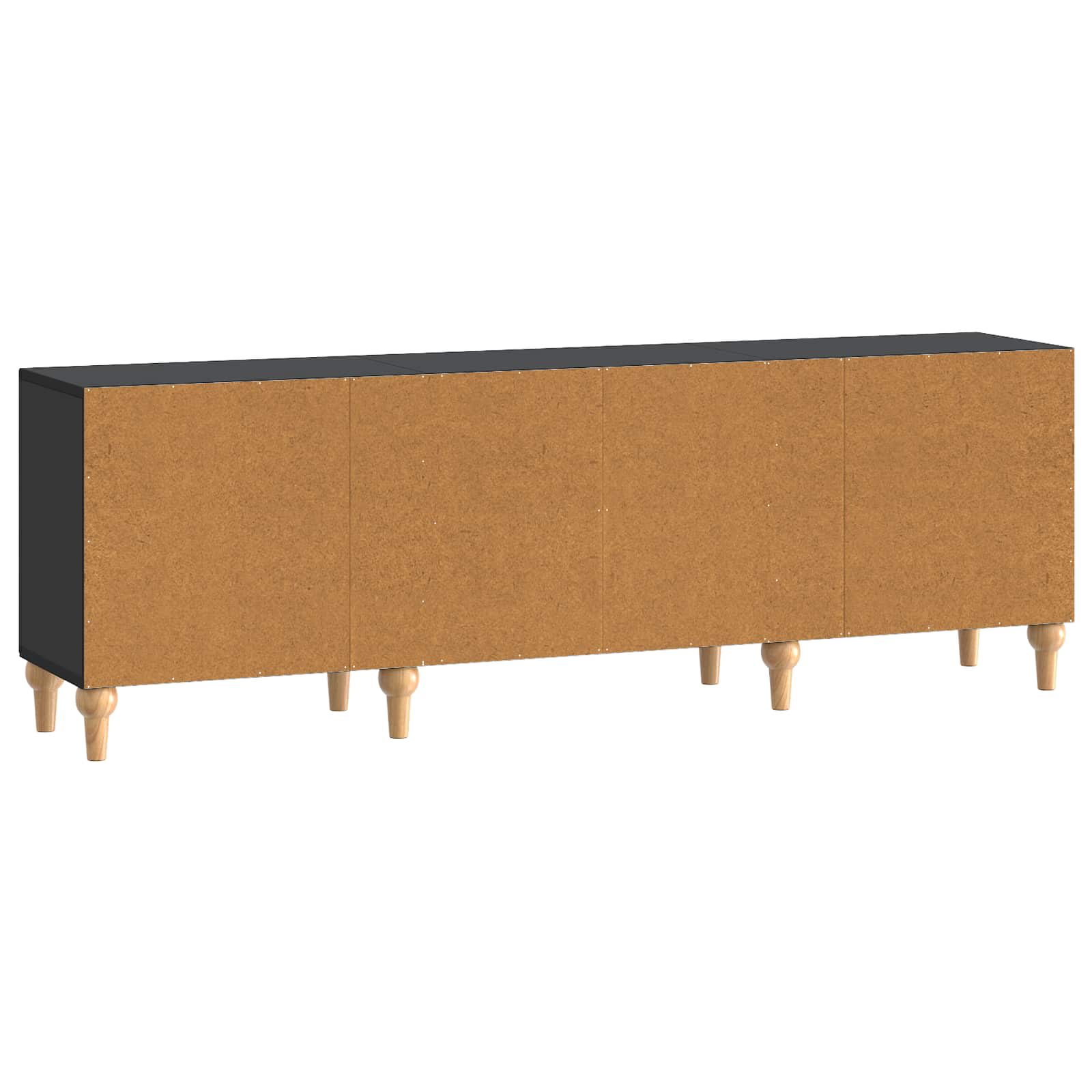 Meuble TV Noir 150 x 31 x 50 cm Bois d'ingénierie - XIOS