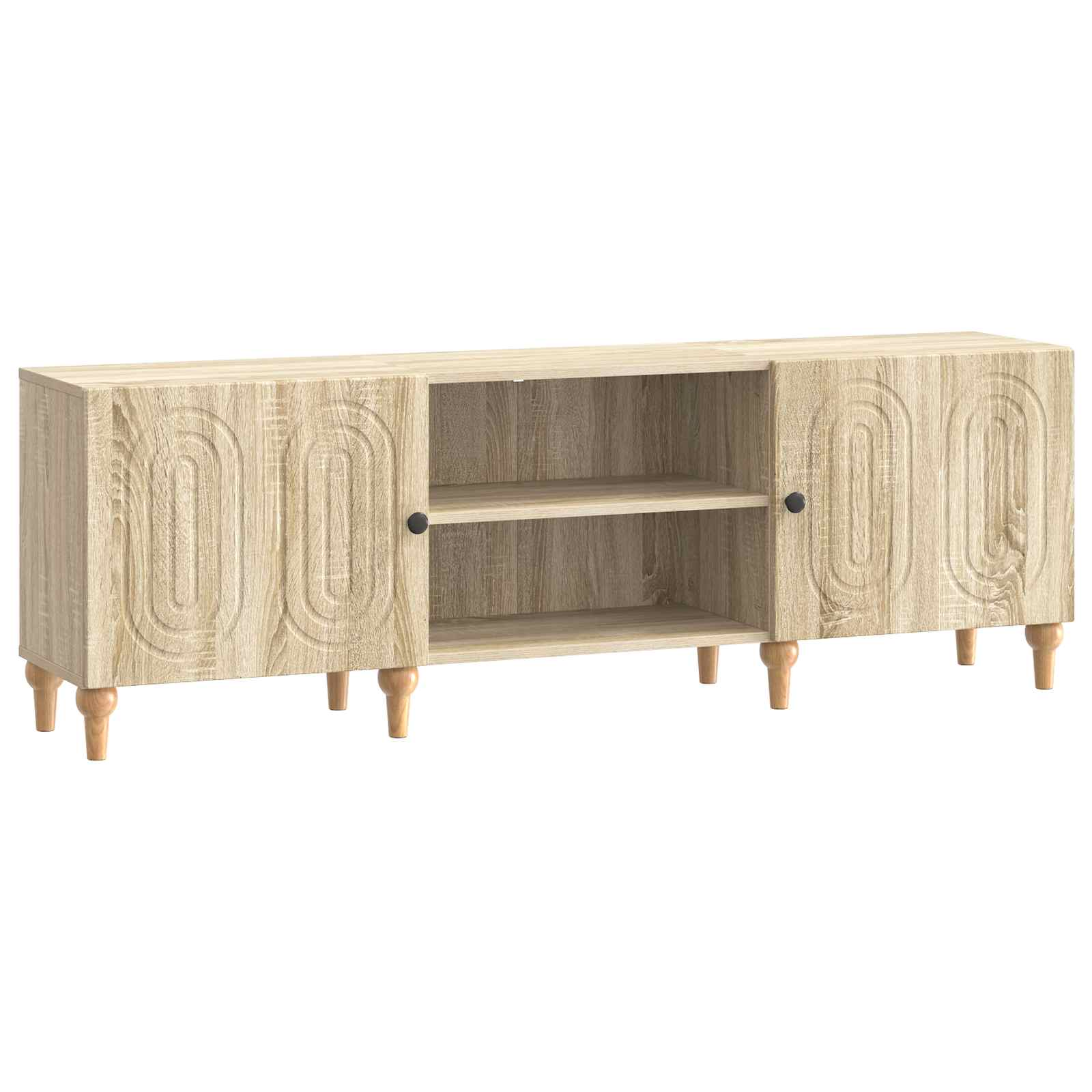 Meuble TV Chêne Sonoma 150 x 31 x 50 cm Bois d'ingénierie - XIOS