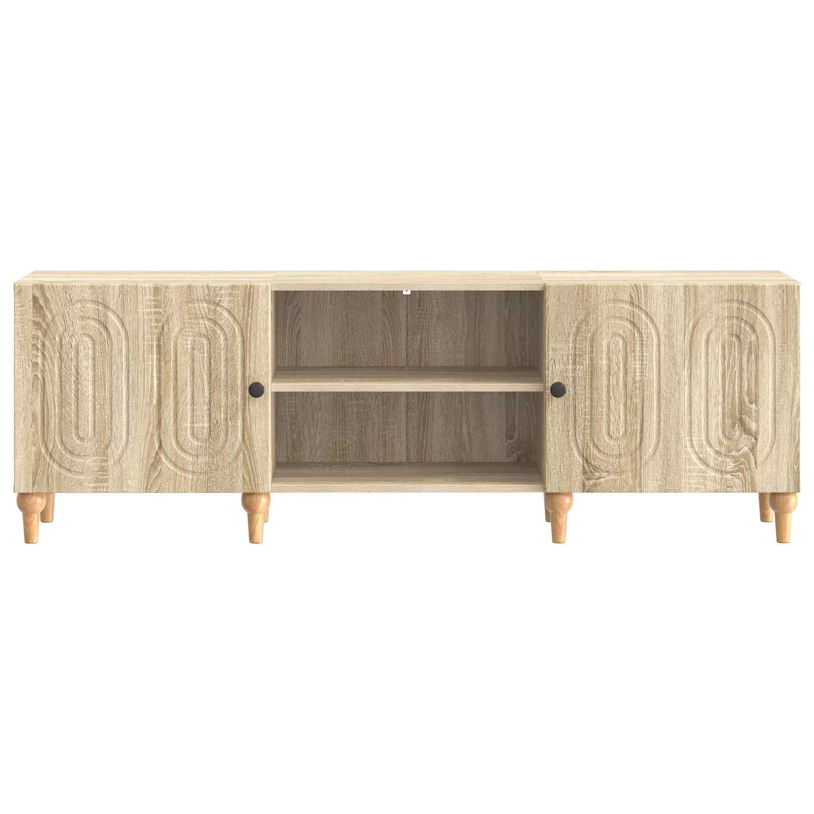 Meuble TV Chêne Sonoma 150 x 31 x 50 cm Bois d'ingénierie - XIOS