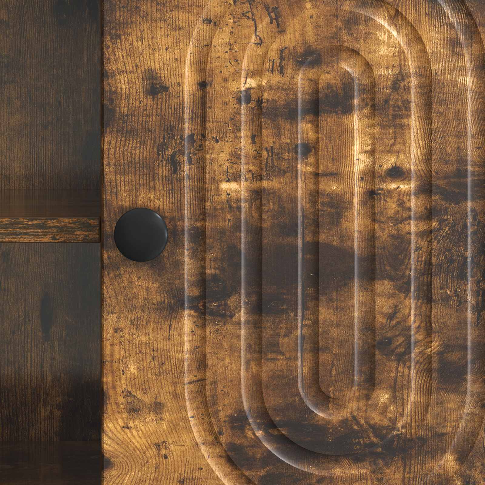 Meuble TV Chêne fumé 150 x 31 x 50 cm Bois d'ingénierie - XIOS