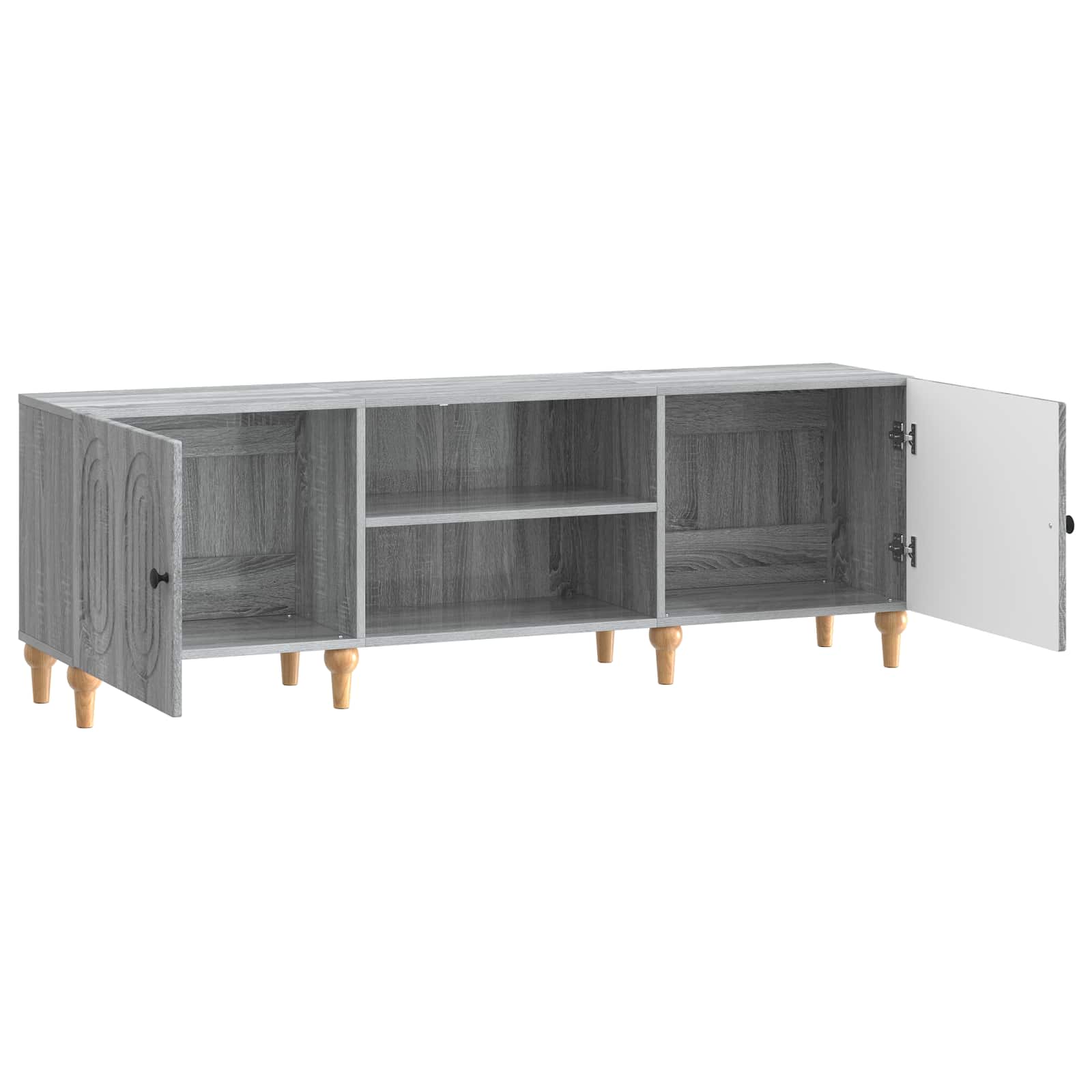 Meuble TV Sonoma gris 150 x 31 x 50 cm Bois d'ingénierie - XIOS