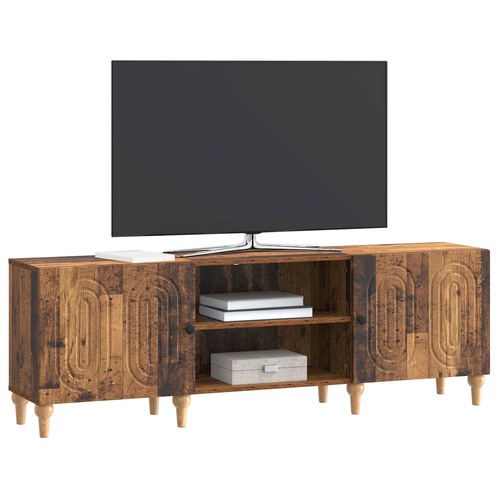 Meuble TV Bois ancien 150 x 31 x 50 cm Bois d'ingénierie - XIOS