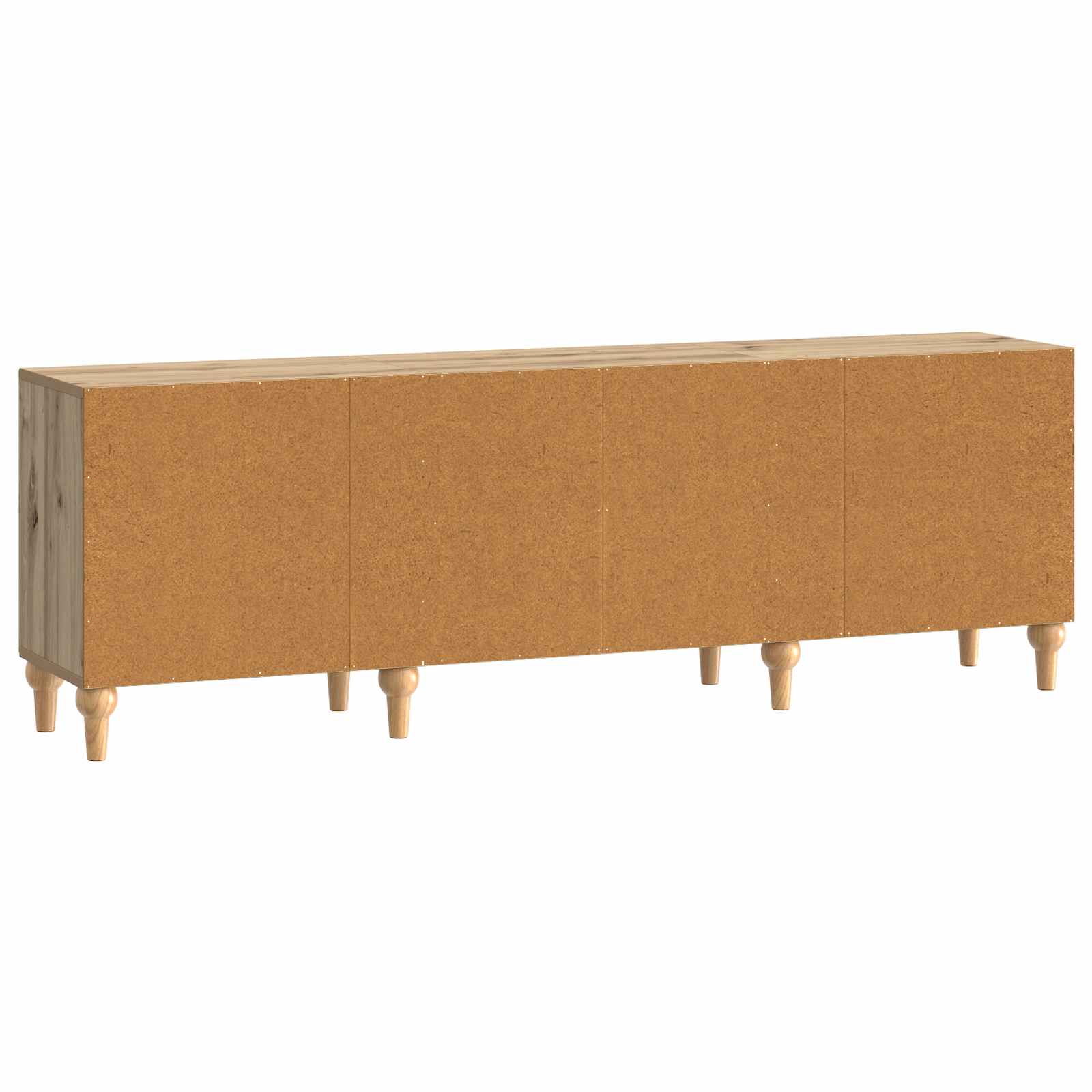 Meuble TV Chêne artisanal 150 x 31 x 50 cm Bois d'ingénierie - XIOS