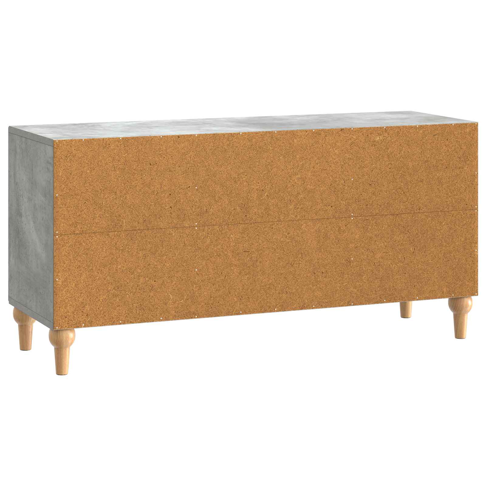 Meuble TV Gris béton 102 x 34,5 x 50 cm Bois d'ingénierie - XIOS