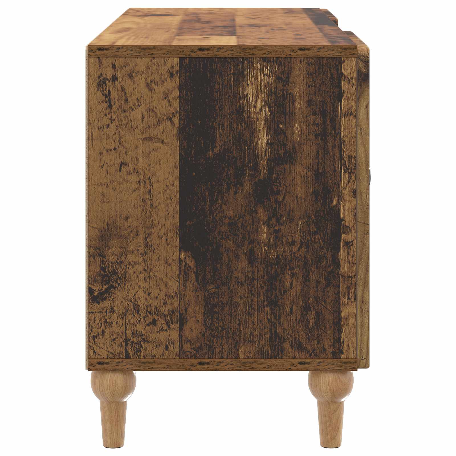 Meuble TV Bois ancien 102 x 34,5 x 50 cm Bois d'ingénierie - XIOS