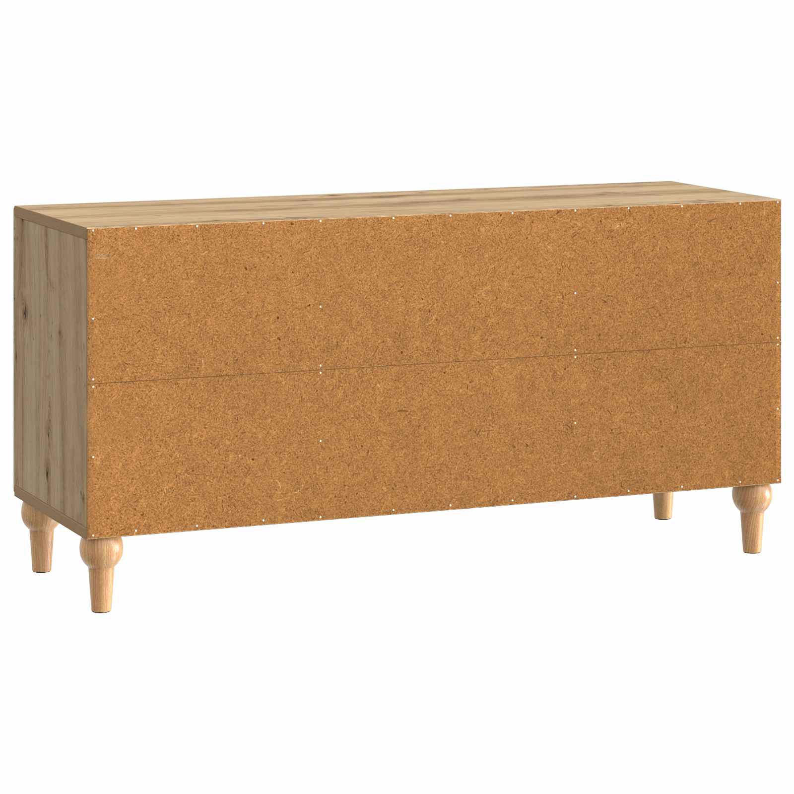 Meuble TV Chêne artisanal 102 x 34,5 x 50 cm Bois d'ingénierie - XIOS