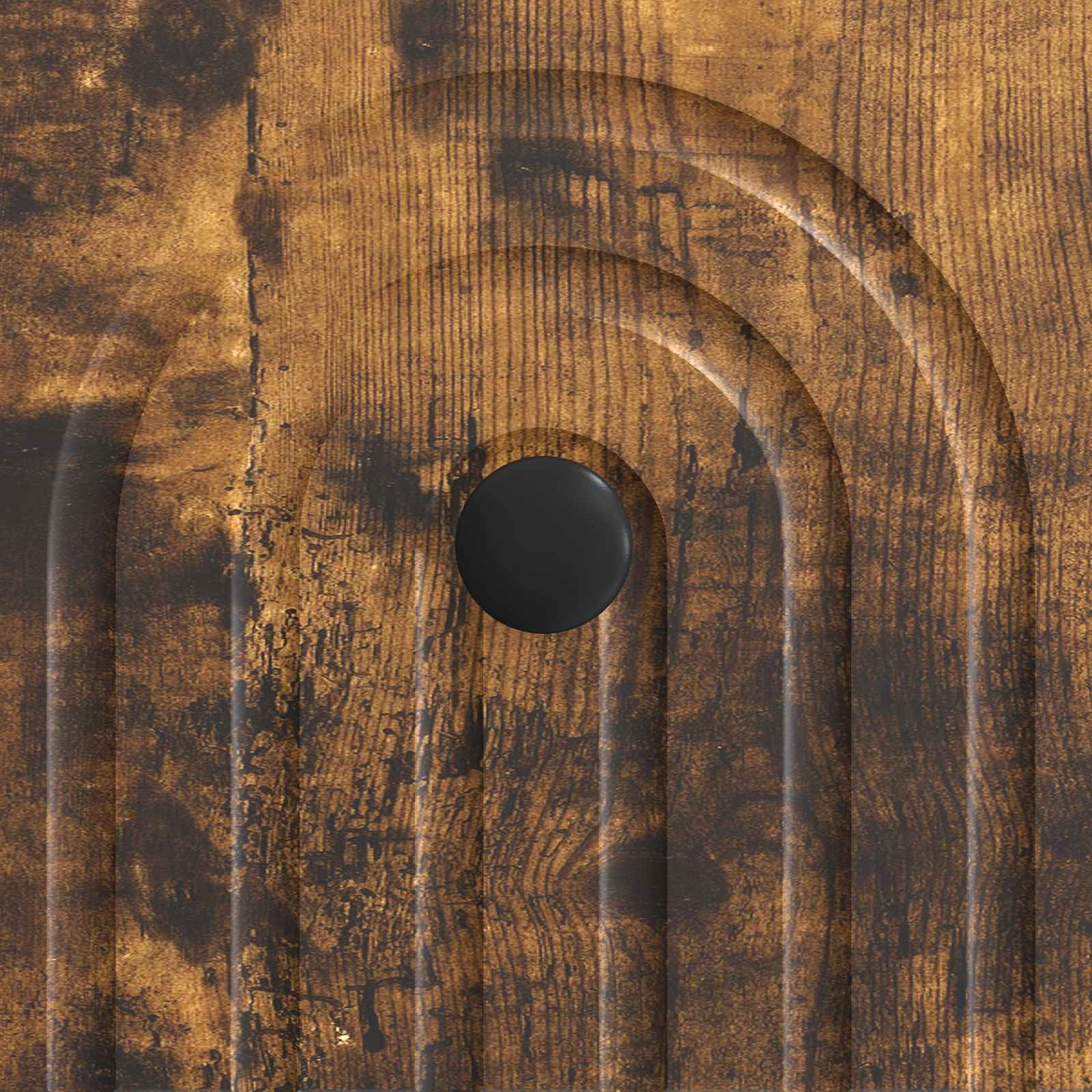 Meuble TV Chêne fumé 147 x 34,5 x 30 cm Bois d'ingénierie - XIOS