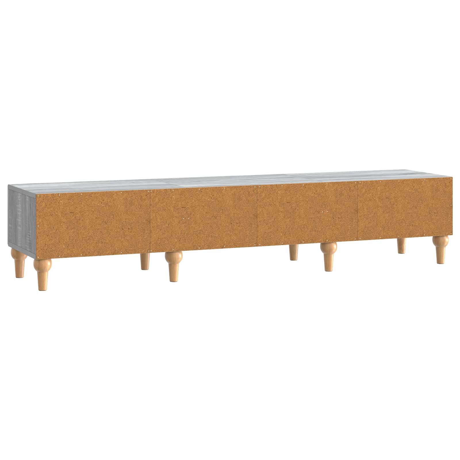 Meuble TV Sonoma gris 147 x 34,5 x 30 cm Bois d'ingénierie - XIOS