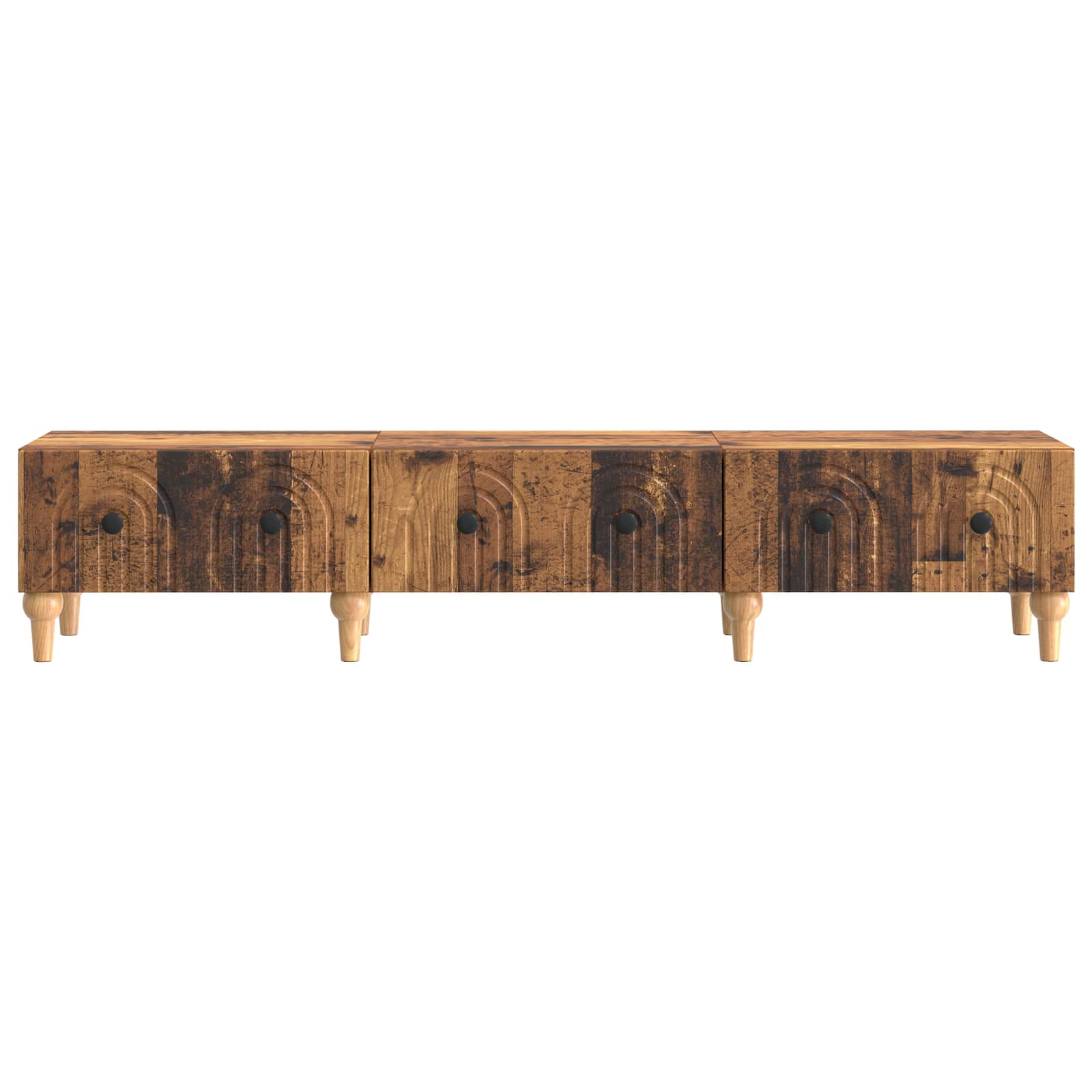 Meuble TV Bois ancien 147 x 34,5 x 30 cm Bois d'ingénierie - XIOS