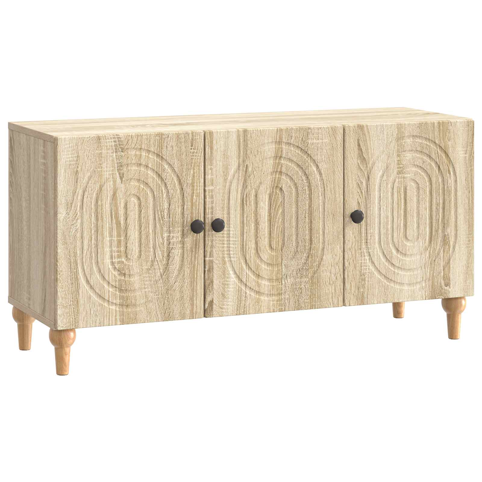 Meuble TV Chêne Sonoma 99 x 34,5 x 50 cm Bois d'ingénierie - XIOS