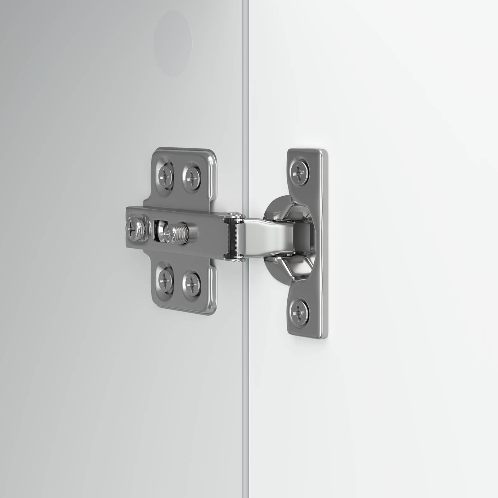 Meuble TV Blanc brillant 99 x 34,5 x 50 cm Bois d'ingénierie - XIOS