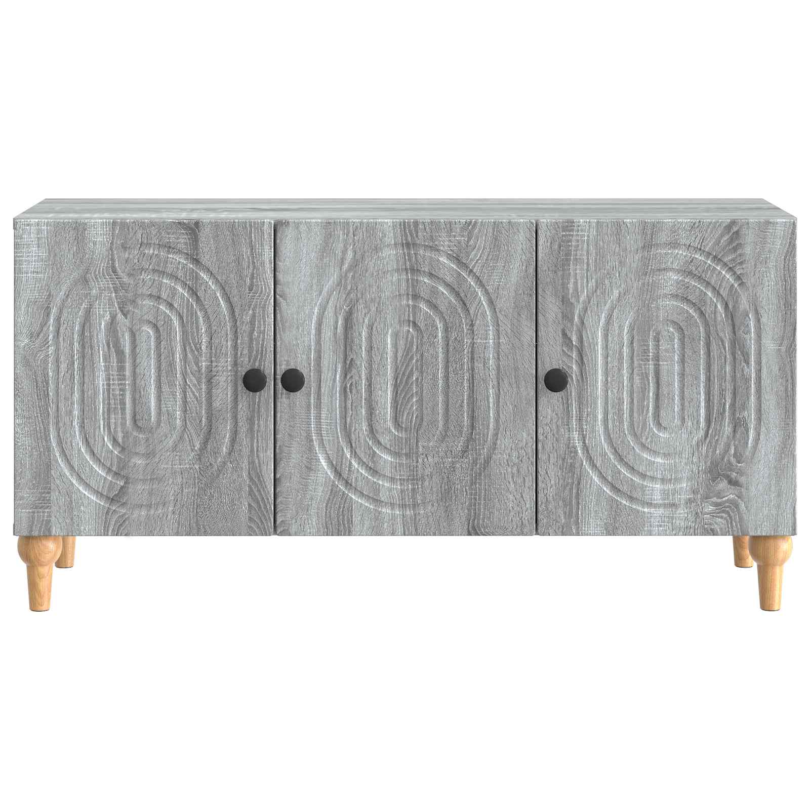 Meuble TV Sonoma gris 99 x 34,5 x 50 cm Bois d'ingénierie - XIOS