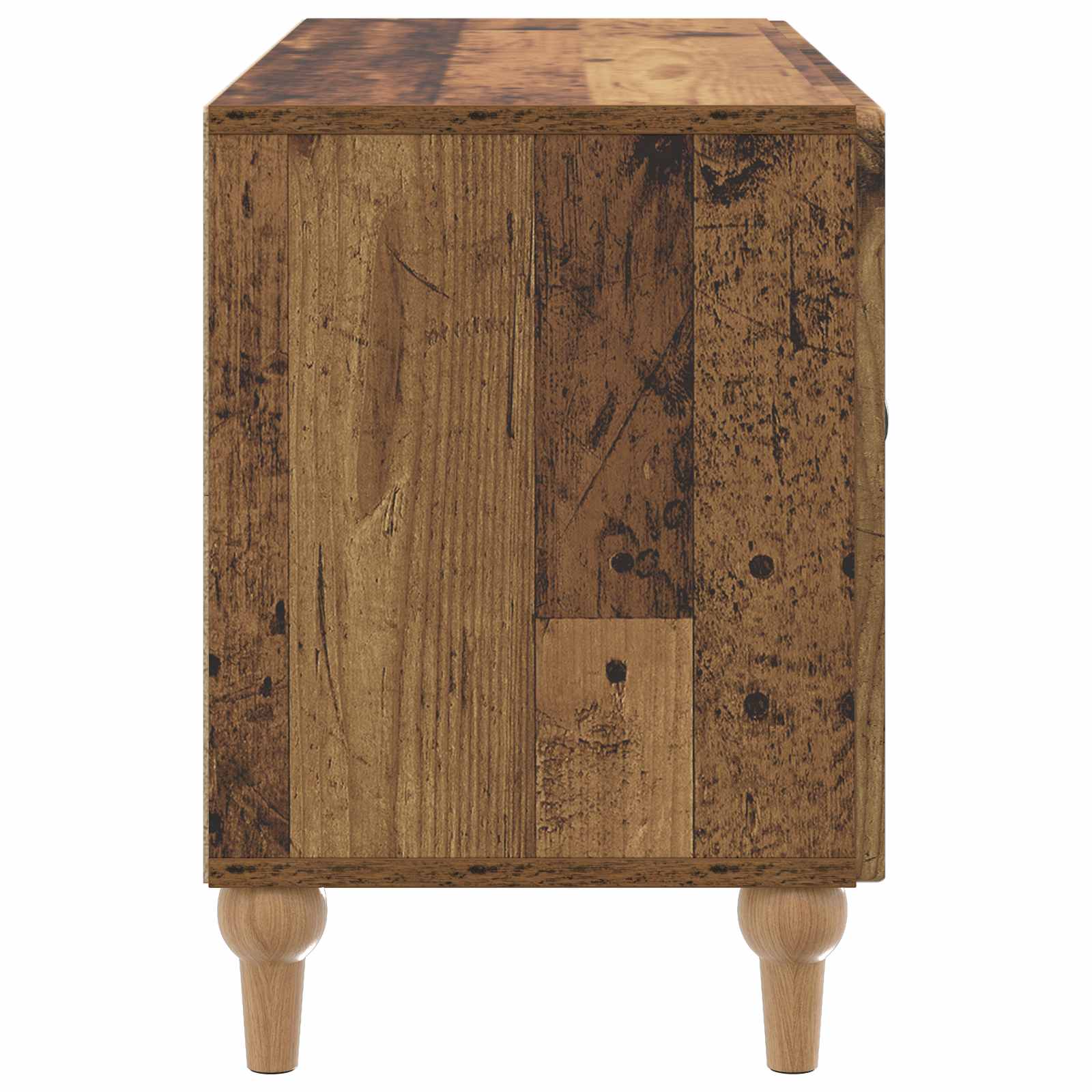 Meuble TV Bois ancien 99 x 34,5 x 50 cm Bois d'ingénierie - XIOS