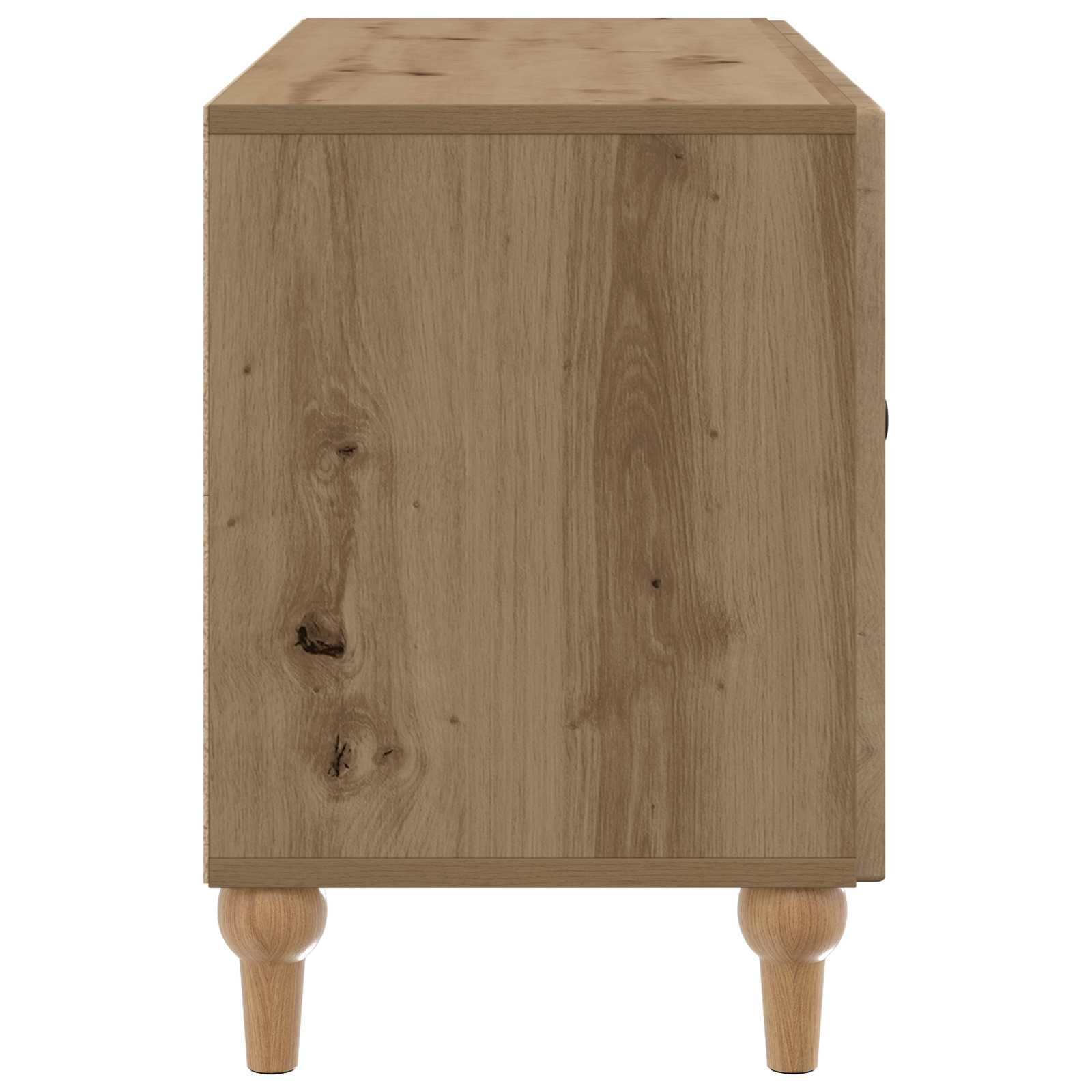 Meuble TV Chêne artisanal 99 x 34,5 x 50 cm Bois d'ingénierie - XIOS