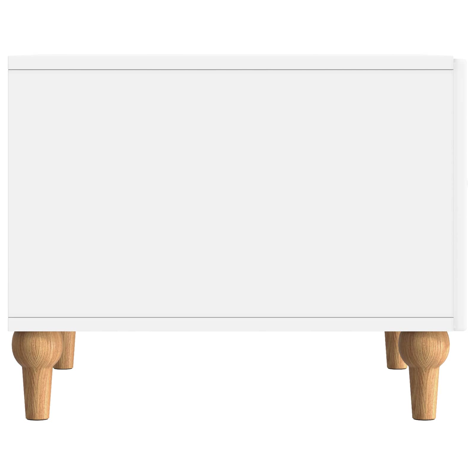Table basse avec tiroir Blanc 49 x 50 x 40 cm Bois d'ingénierie - XIOS