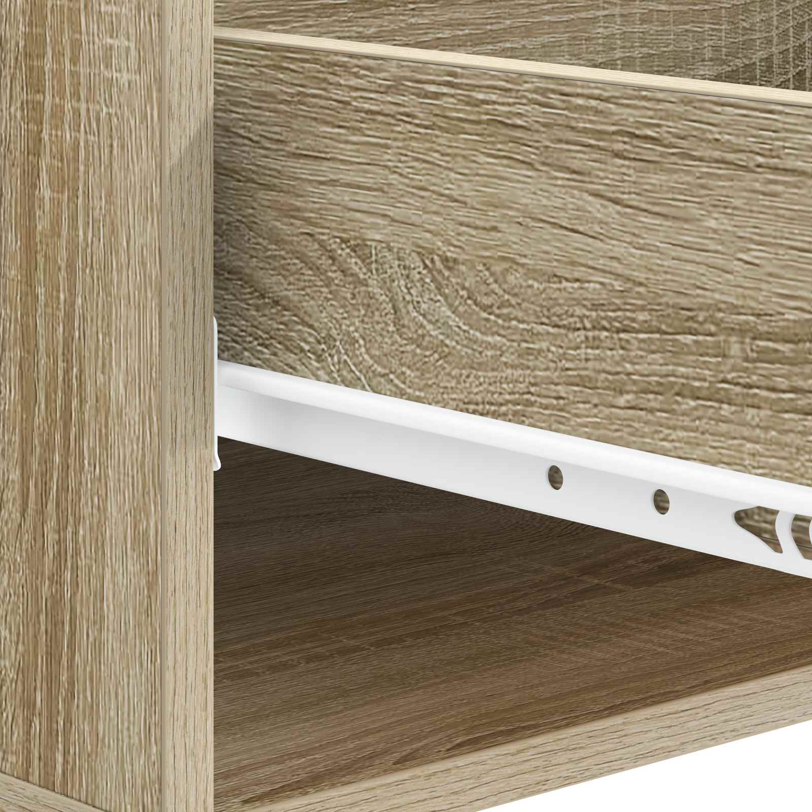 Table basse Chêne Sonoma 49 x 50 x 40 cm Bois d'ingénierie - XIOS
