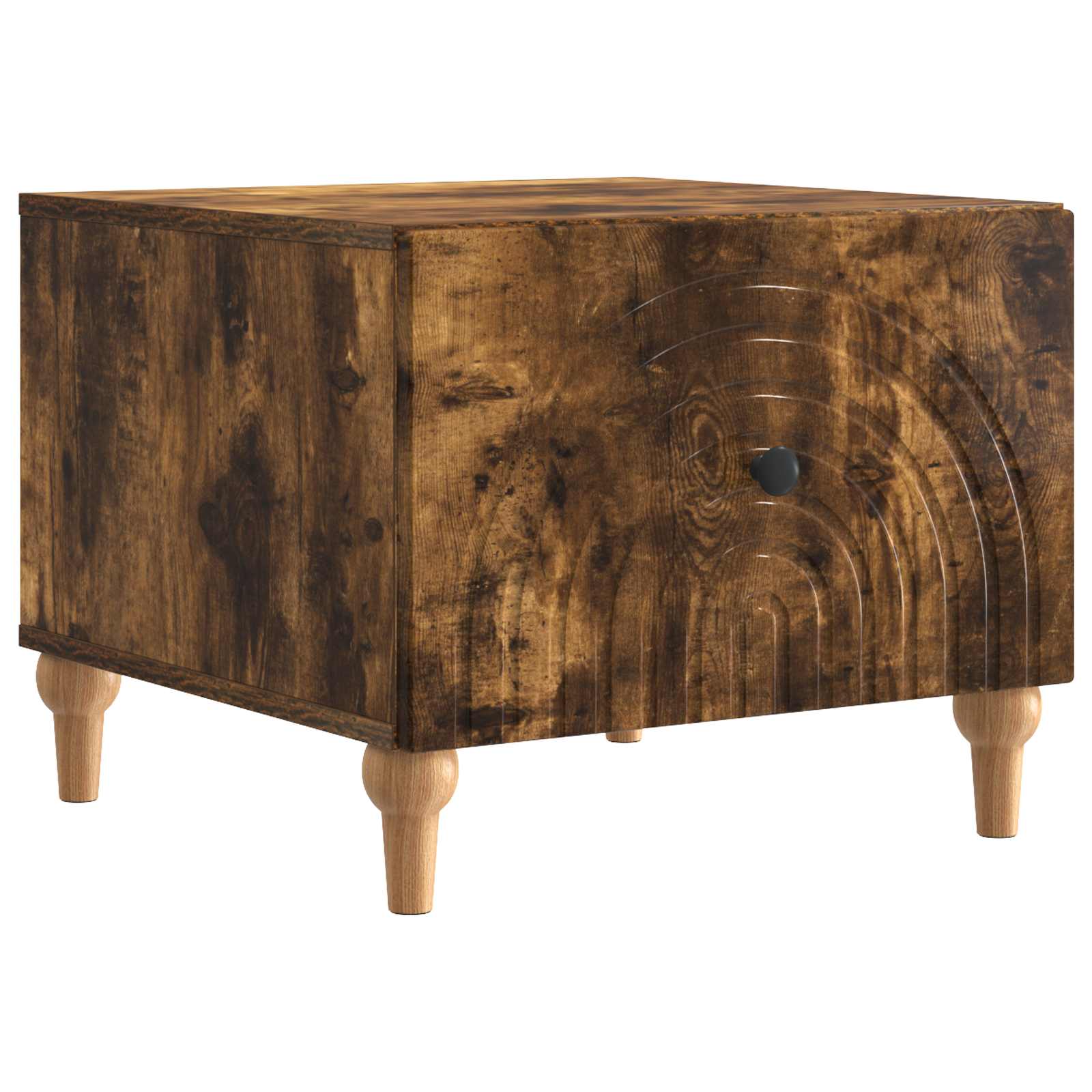 Table basse Chêne fumé 49 x 50 x 40 cm Bois d'ingénierie - XIOS