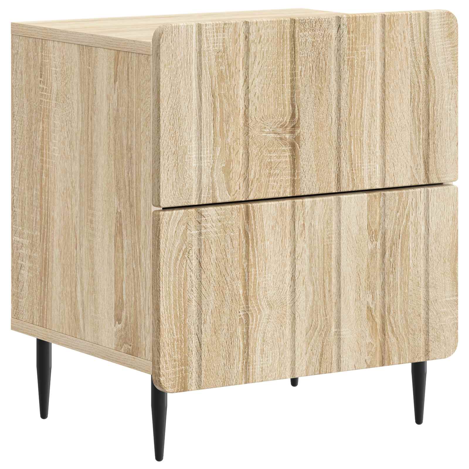 Cabinet de chevet avec tiroir Chêne Sonoma 43 x 34,5 x 49,5 cm - XIOS