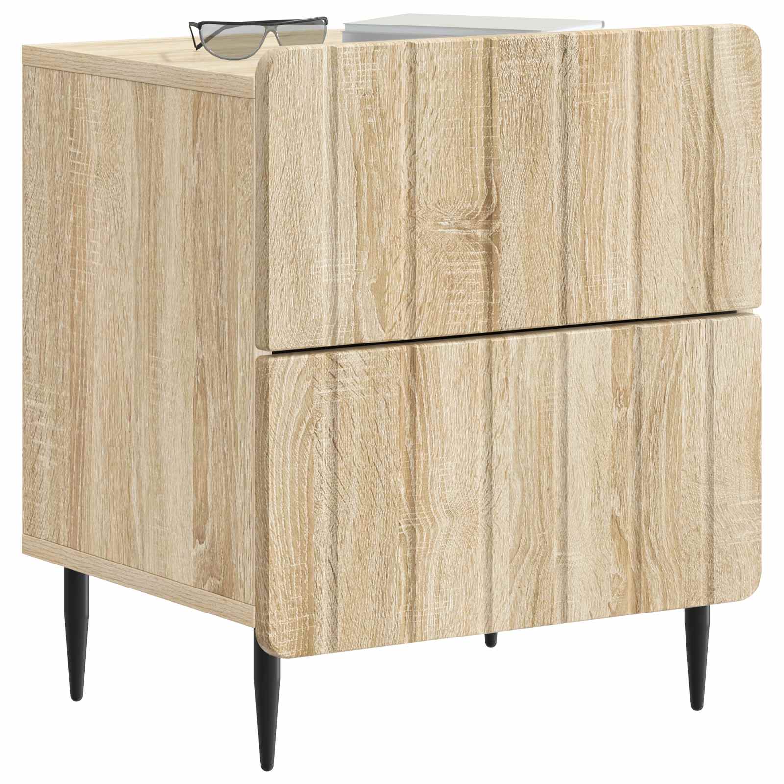 Cabinet de chevet avec tiroir Chêne Sonoma 43 x 34,5 x 49,5 cm - XIOS