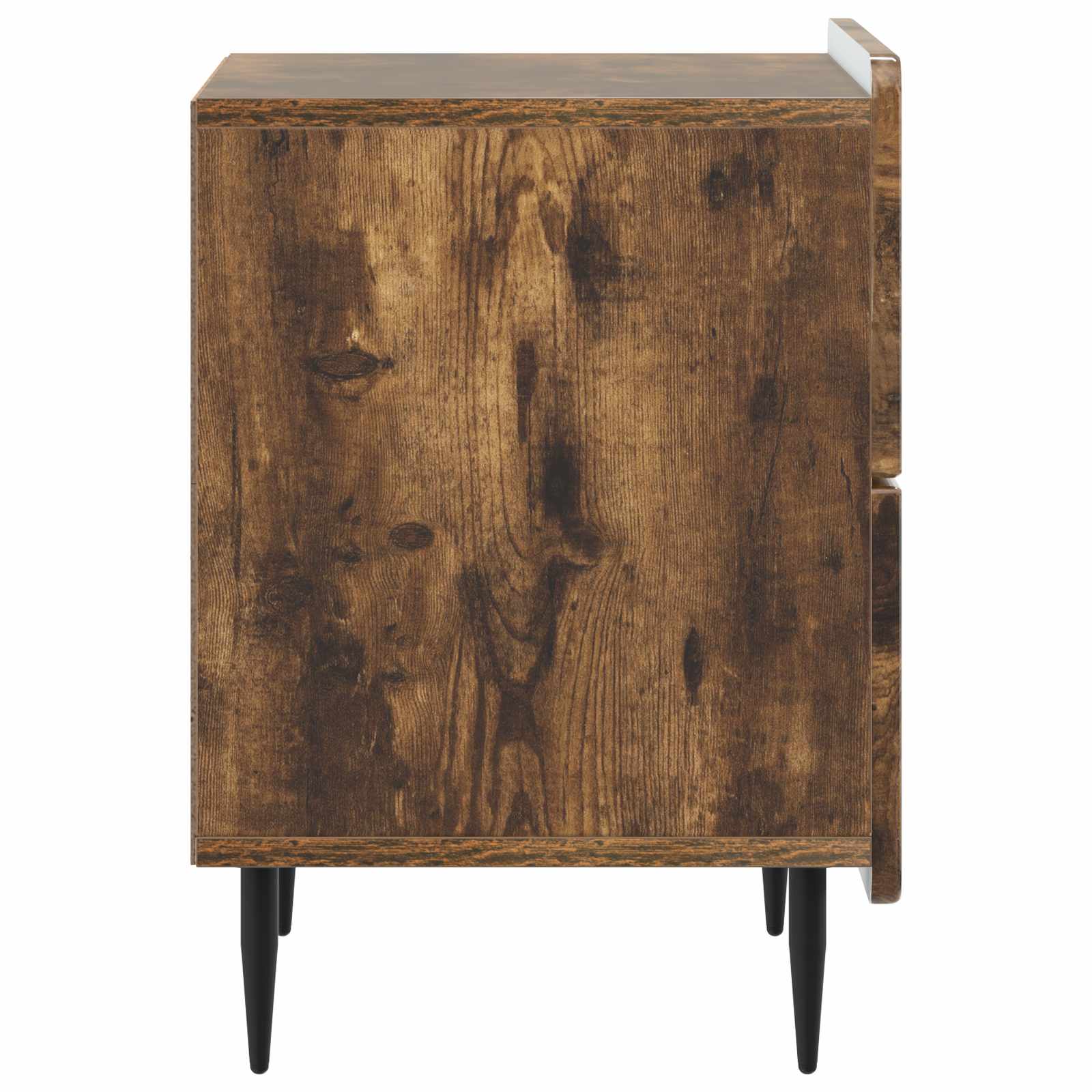 Cabinet de chevet 2 pcs Chêne fumé 43 x 34,5 x 49,5 cm - XIOS