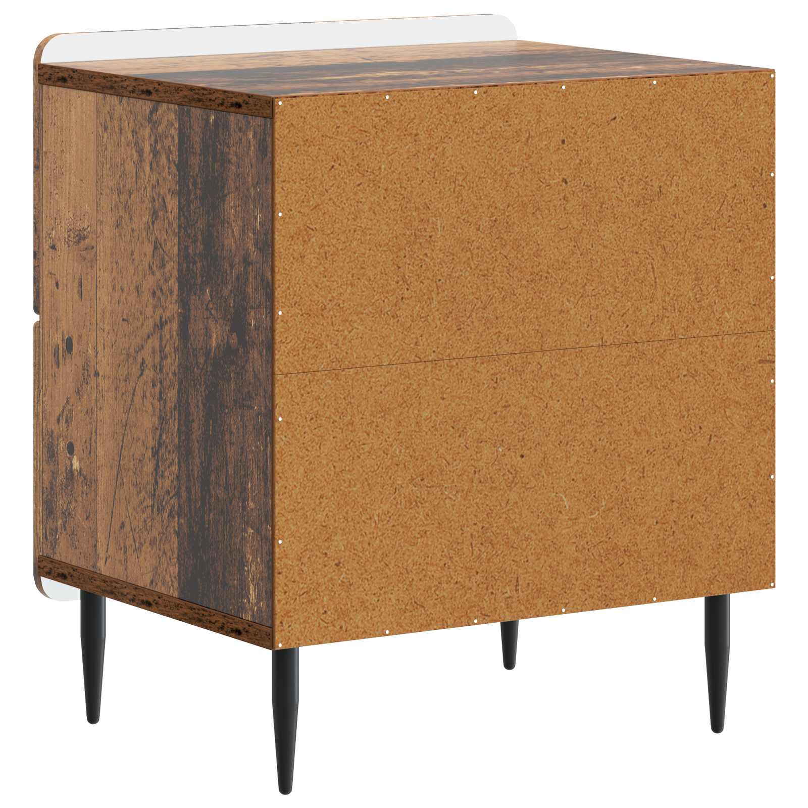 Cabinet de chevet 2 pcs Bois ancien 43 x 34,5 x 49,5 cm - XIOS