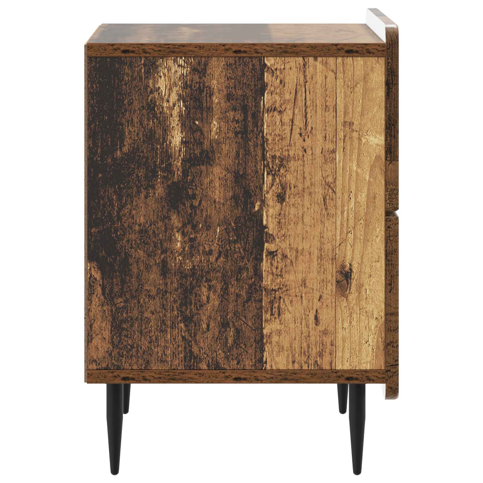 Cabinet de chevet 2 pcs Bois ancien 43 x 34,5 x 49,5 cm - XIOS