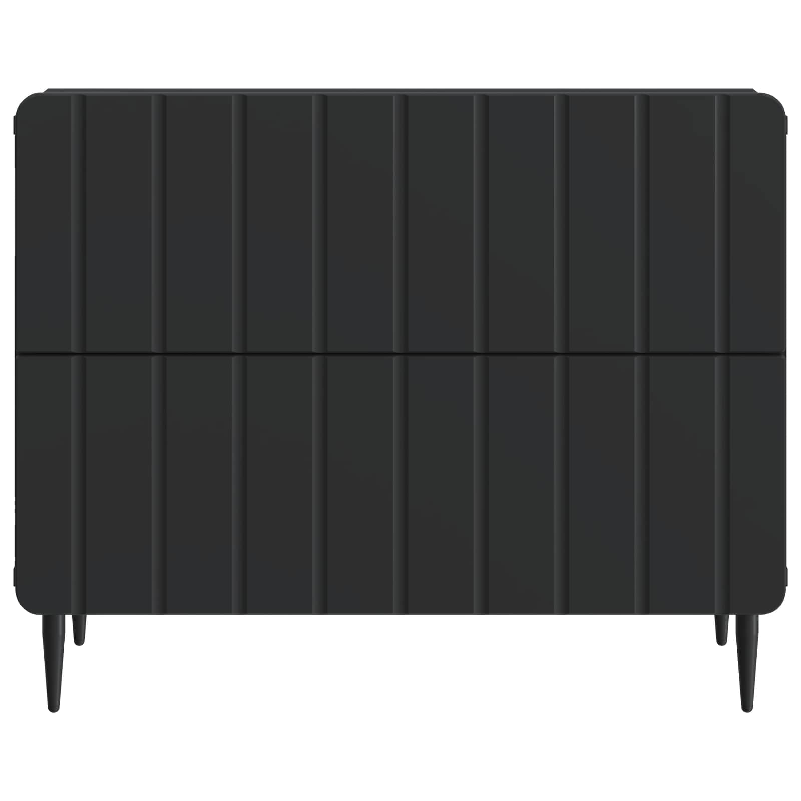 Cabinet de chevet Noir 62 x 34,5 x 49,5 cm Bois d'ingénierie - XIOS