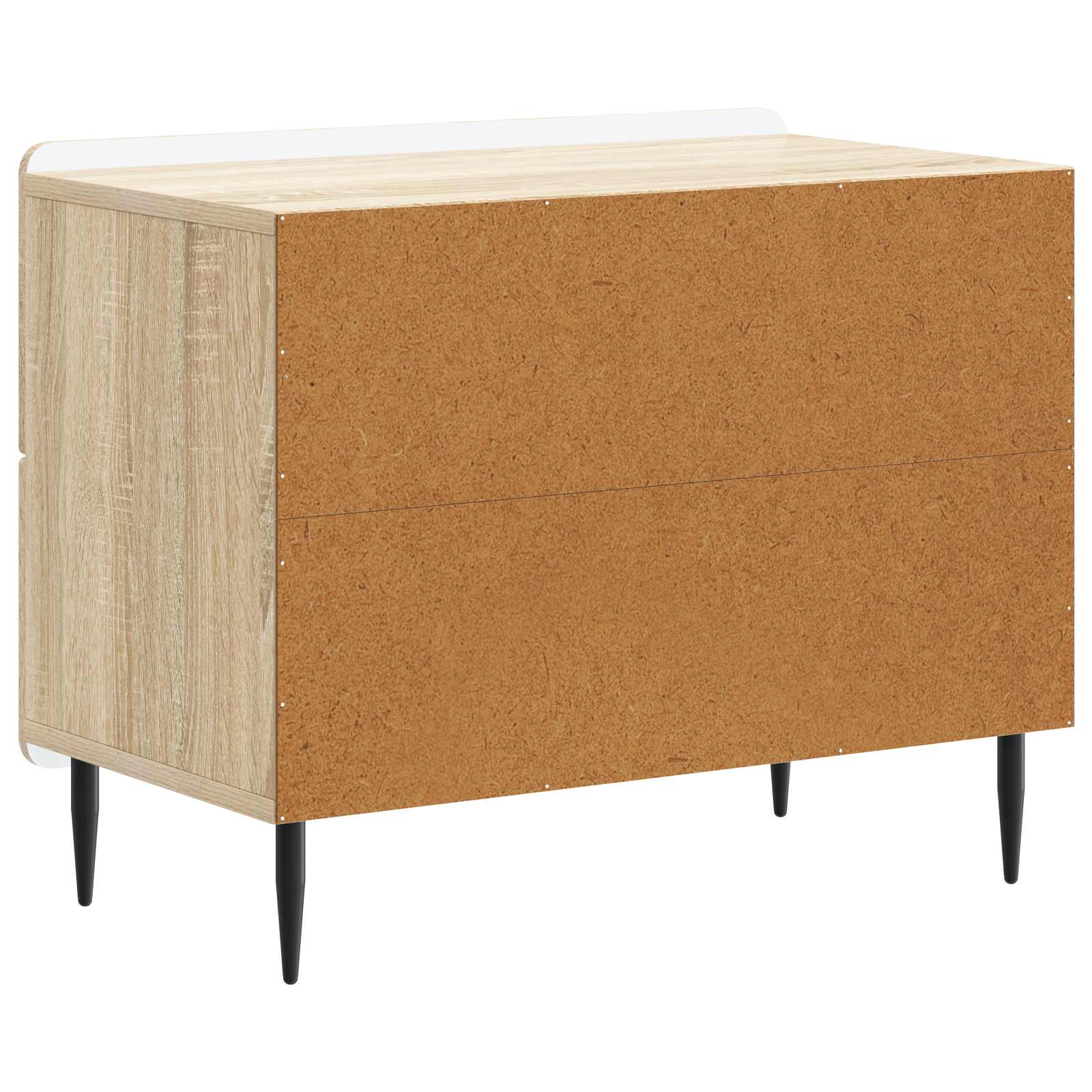 Cabinet de chevet avec tiroir Chêne Sonoma 62 x 34,5 x 49,5 cm - XIOS