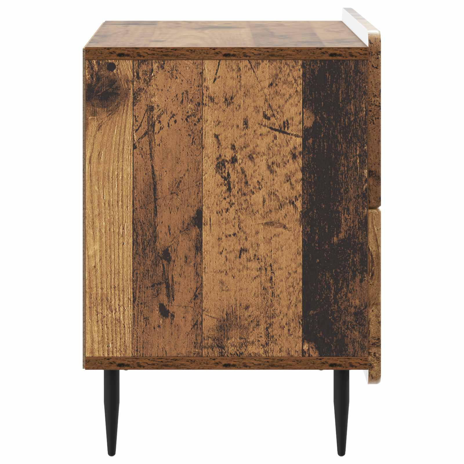 Cabinet de chevet avec tiroir Bois ancien 62 x 34,5 x 49,5 cm - XIOS