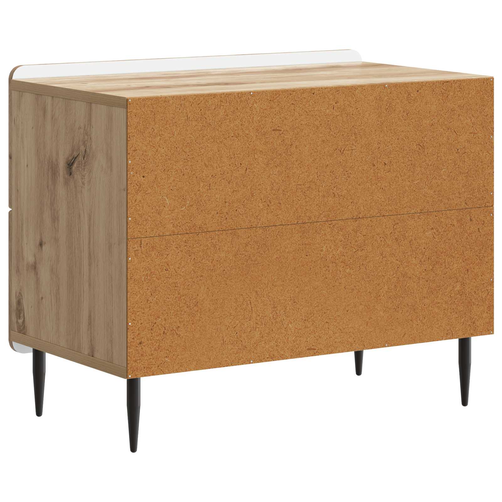 Cabinet de chevet Chêne artisanal 62 x 34,5 x 49,5 cm - XIOS