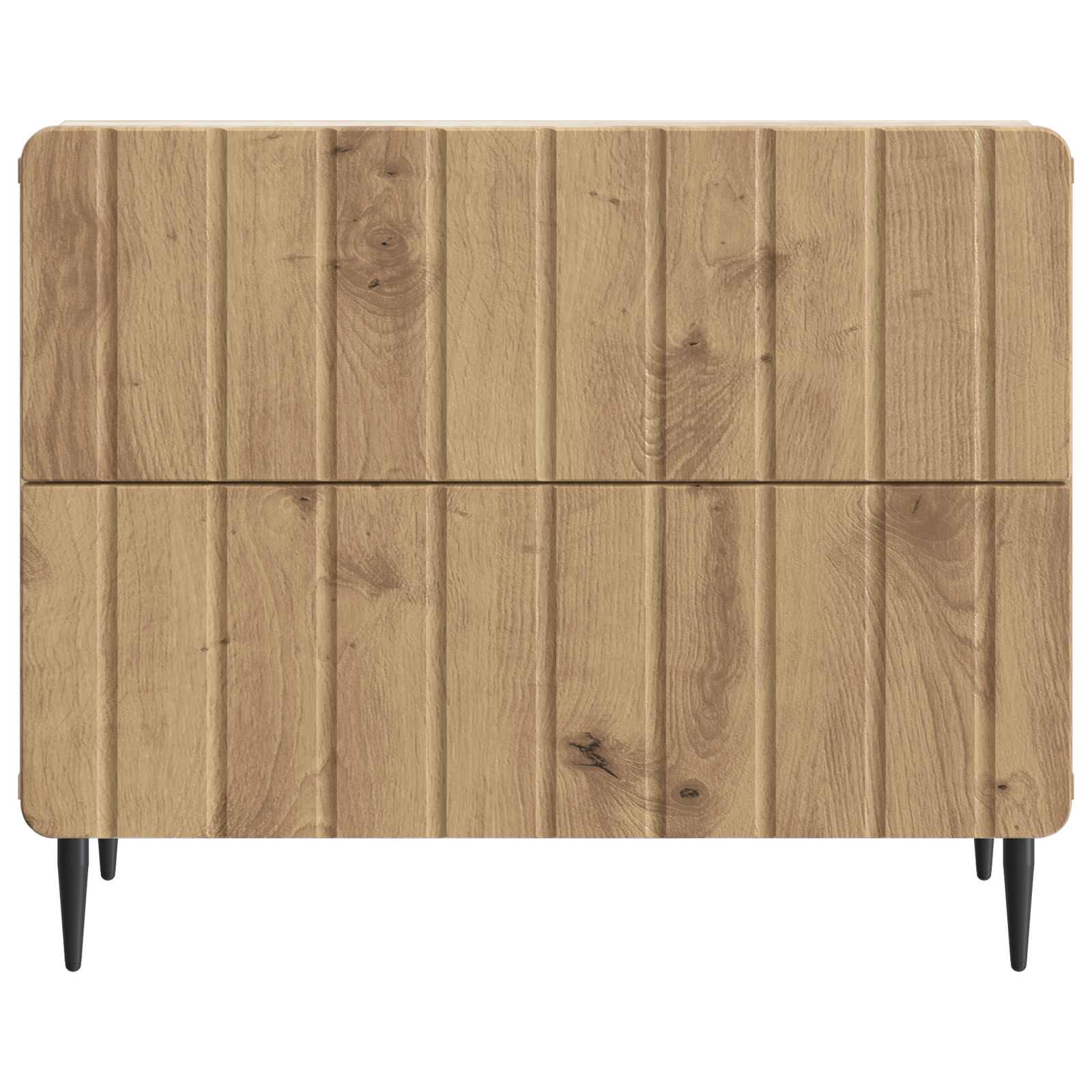 Cabinet de chevet Chêne artisanal 62 x 34,5 x 49,5 cm - XIOS