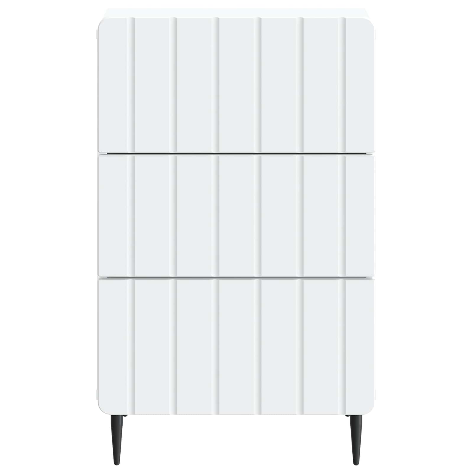 Cabinet de chevet Blanc 43 x 41 x 68 cm Bois d'ingénierie - XIOS