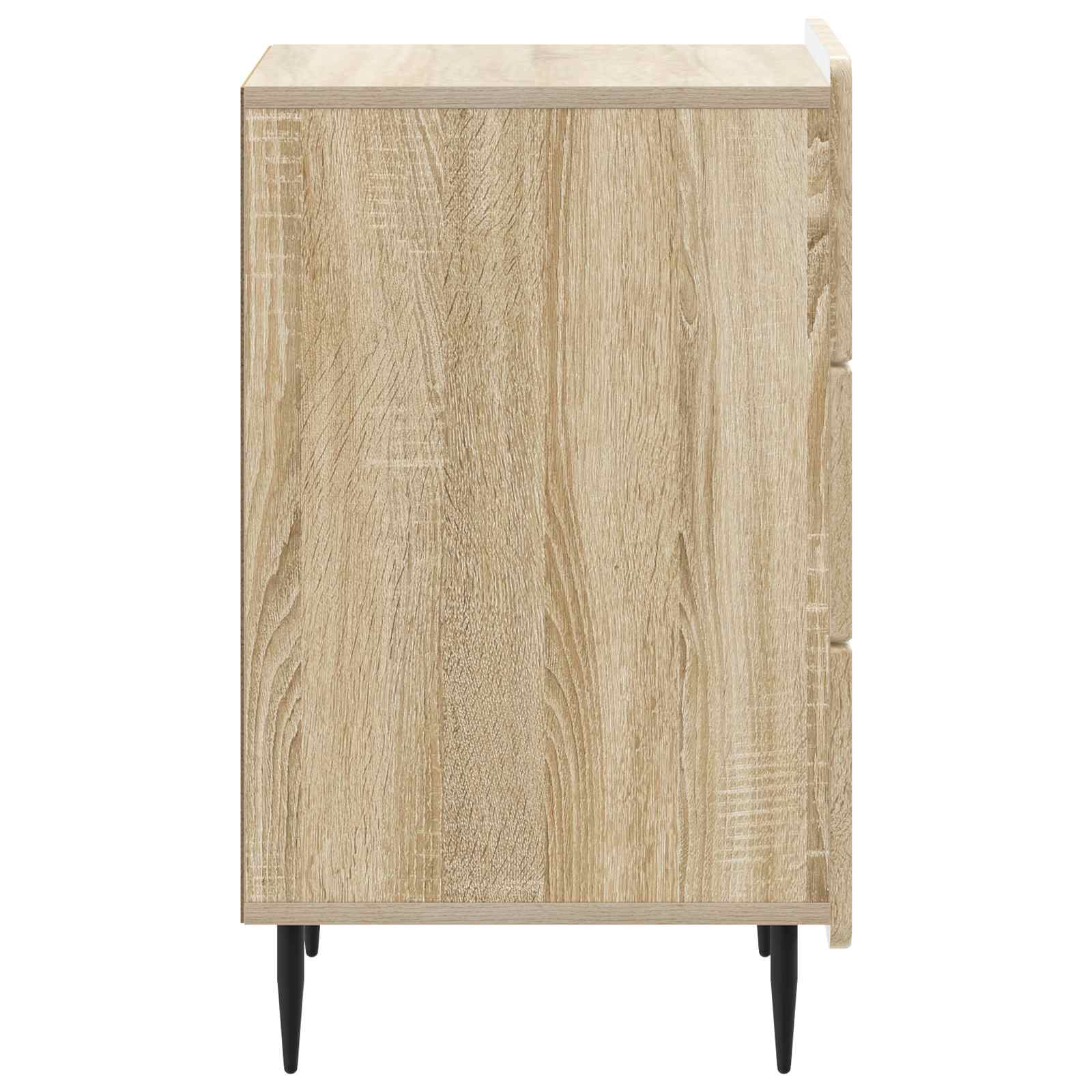 Cabinet de chevet avec tiroir Chêne Sonoma 43 x 41 x 68 cm - XIOS