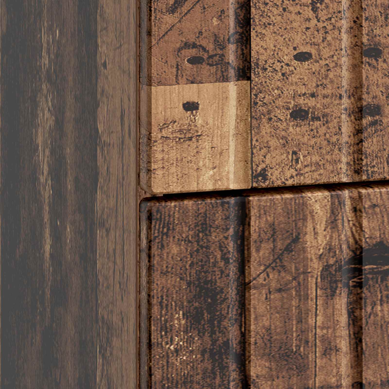 Cabinet de chevet Bois ancien 43 x 41 x 68 cm Bois d'ingénierie - XIOS