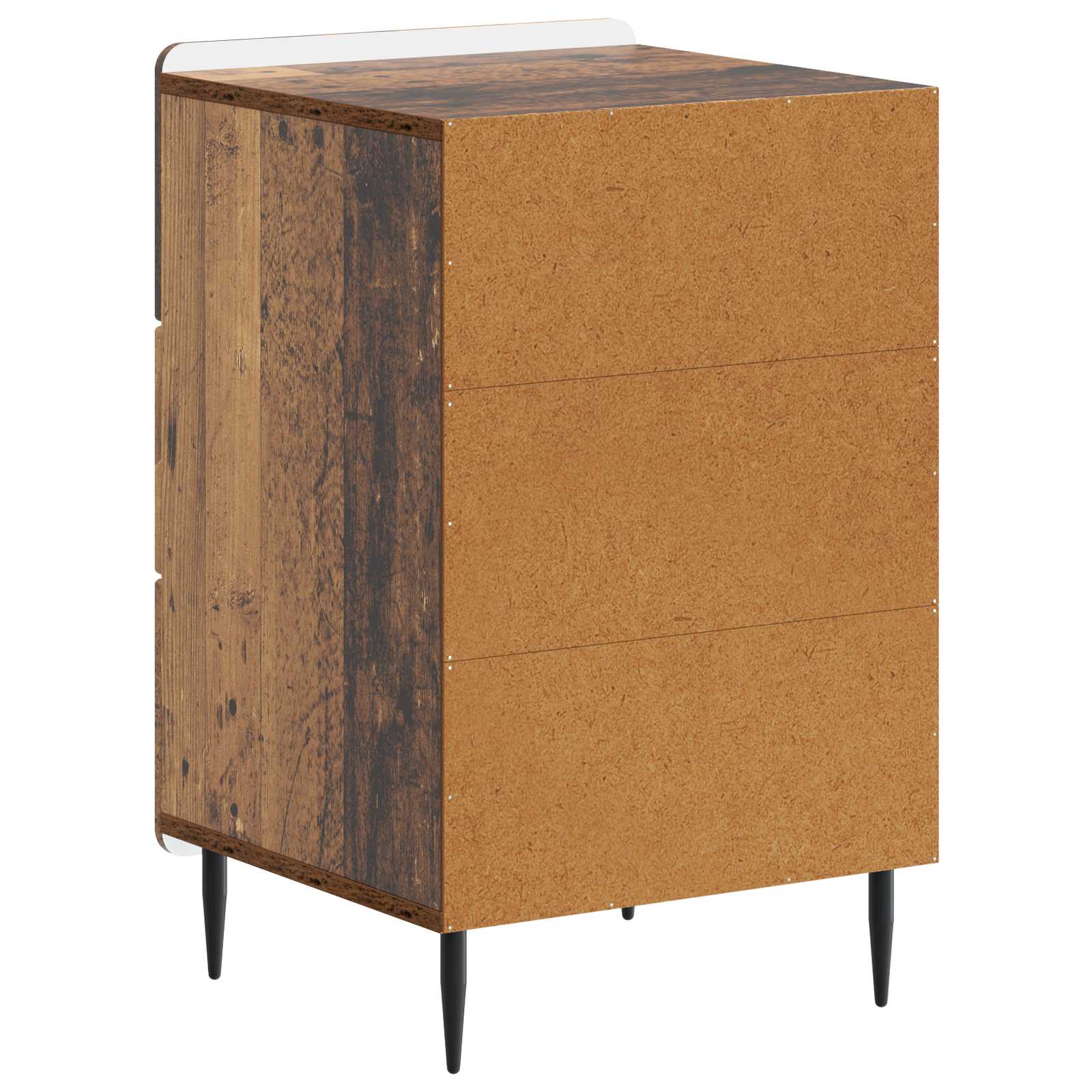 Cabinet de chevet Bois ancien 43 x 41 x 68 cm Bois d'ingénierie - XIOS