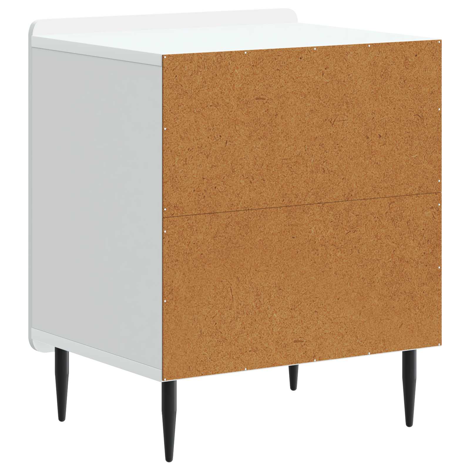Cabinet de chevet 2 pcs Blanc 43 x 34,5 x 52 cm - XIOS