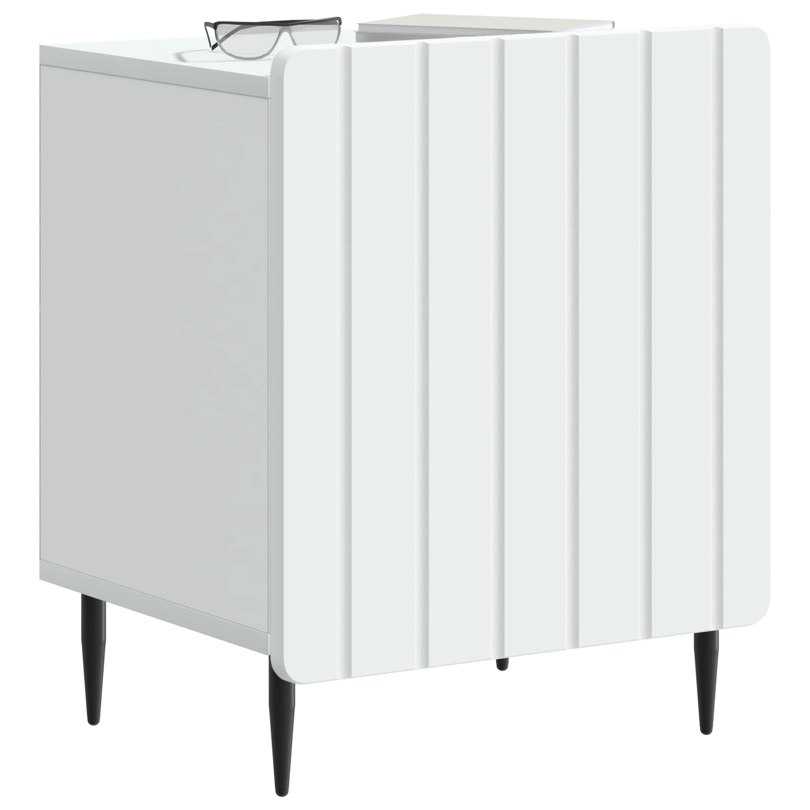 Cabinet de chevet 2 pcs Blanc 43 x 34,5 x 52 cm - XIOS