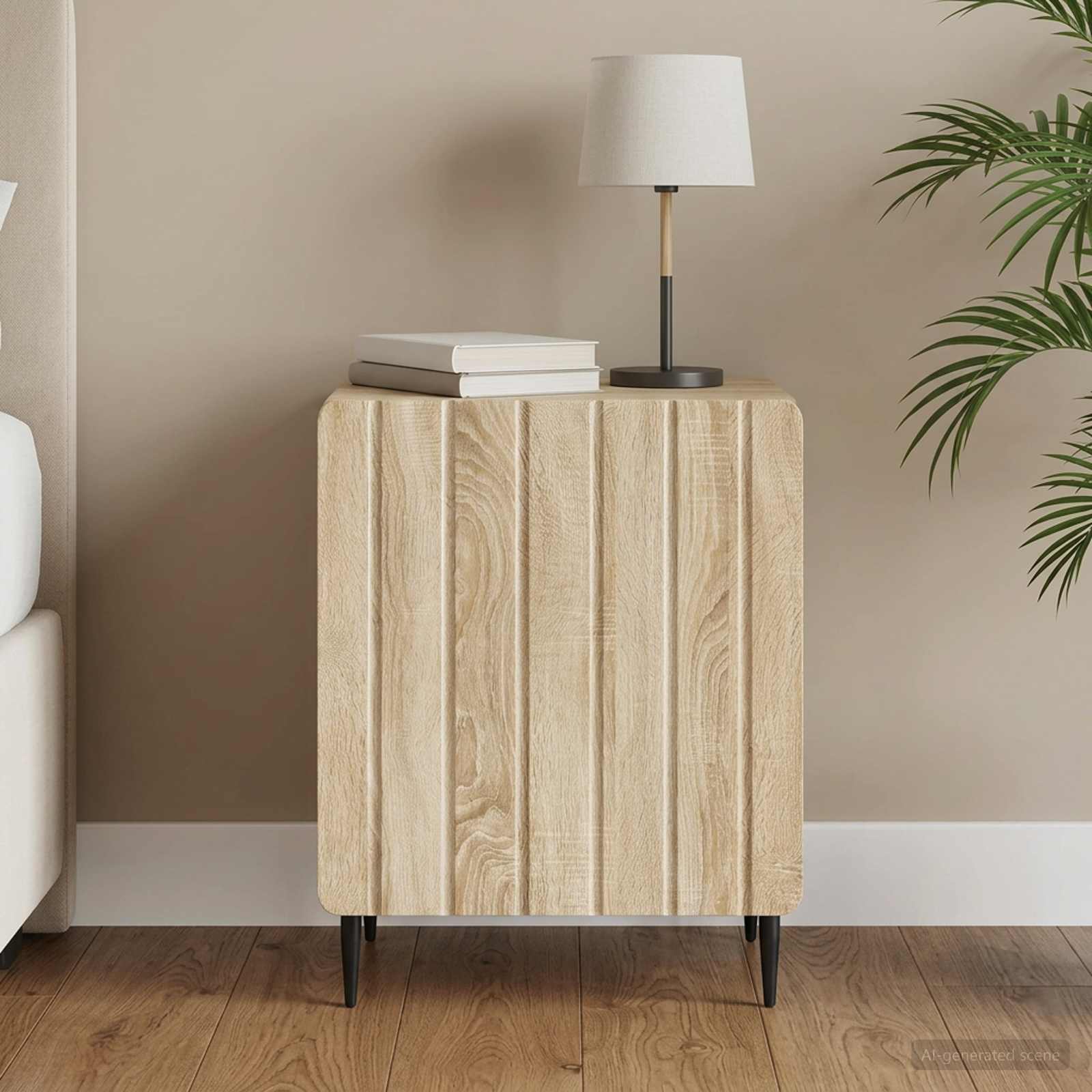 Cabinet de chevet Chêne Sonoma 43 x 34,5 x 52 cm - XIOS